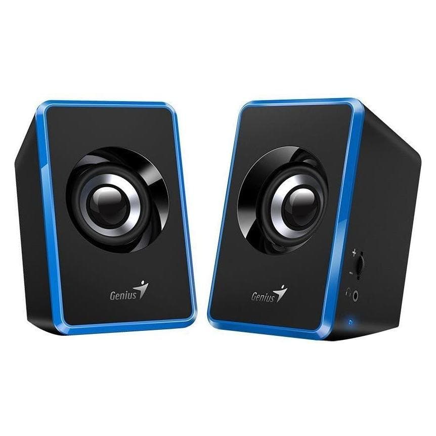 Genius repro SP-U125, PC-luidspreker, Blauw, Zwart