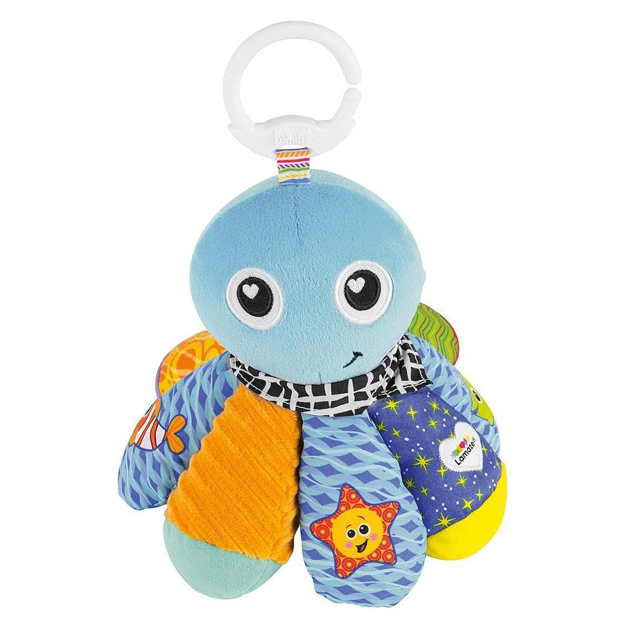 Tomy, Grijpend speelgoed, Lamaze Octopus Zilte Sam