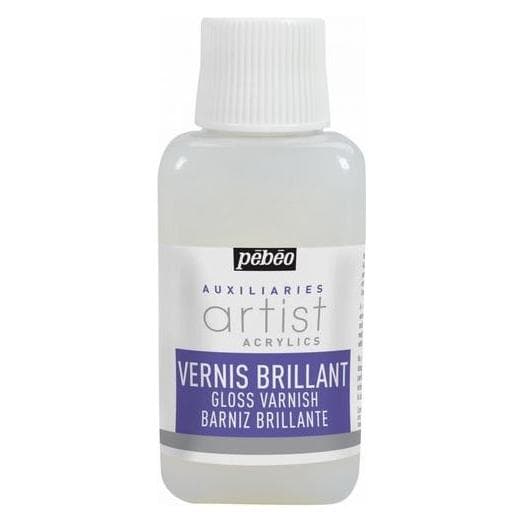 Pebeo, Kleuren + verf voor doe-het-zelvers, Artist Acrylics Glansvernis op waterbasis (250 ml)