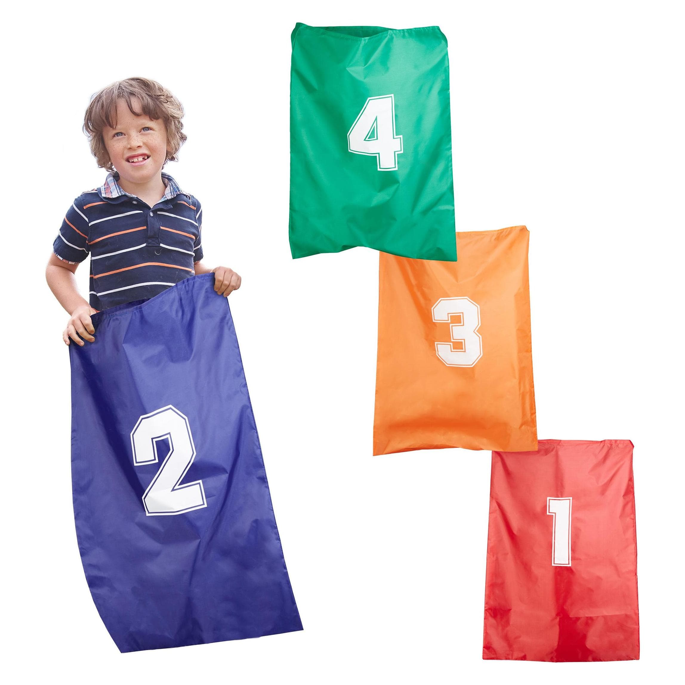 Relaxdays Springzakken Set van 4 (1 - 4 Spelers)