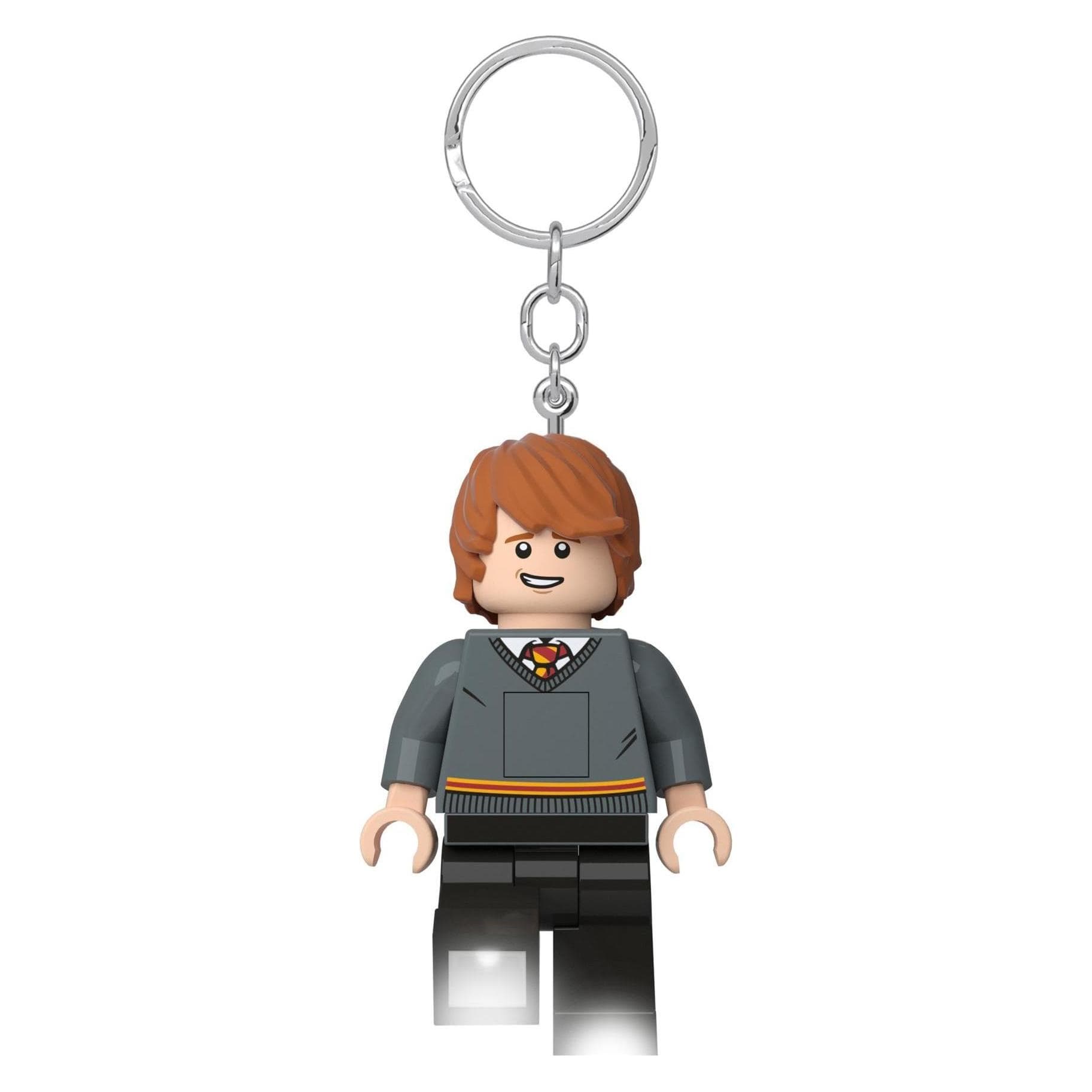 LEGO, Unisex, Sleutelhanger, Harry Potter Ron Sleutelhanger met Zaklamp, Veelkleurig