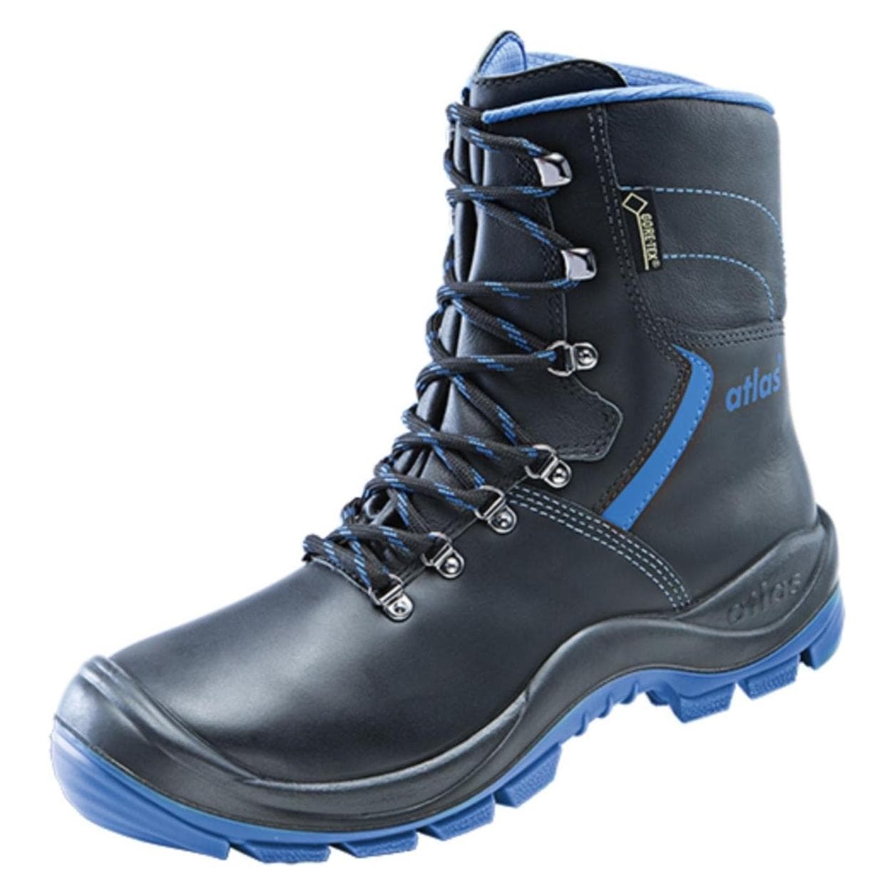 Atlas, Werkschoenen, Veiligheidslaars GTX 935 XP Gore-Tex, S3, zwart, breedte 12, maat 43 (S3, 43)