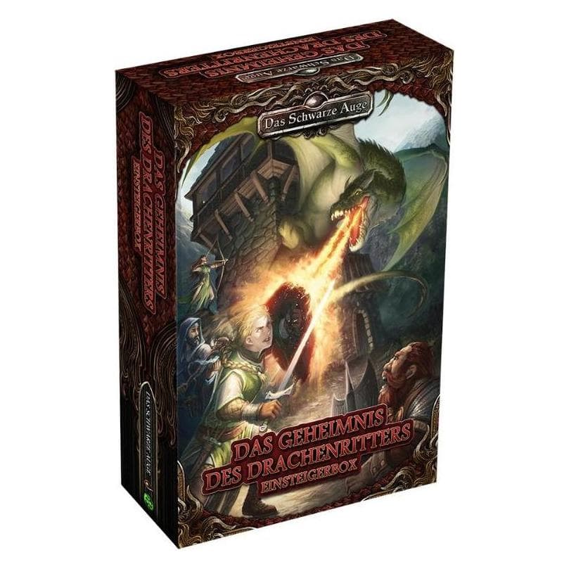 Ulisses Spiele DSA - Het geheim van de drakenridder: DSA Beginner's Box, Paperback, 28 pagina's (DE Edition). (Duits, 3 - 5 Spelers)