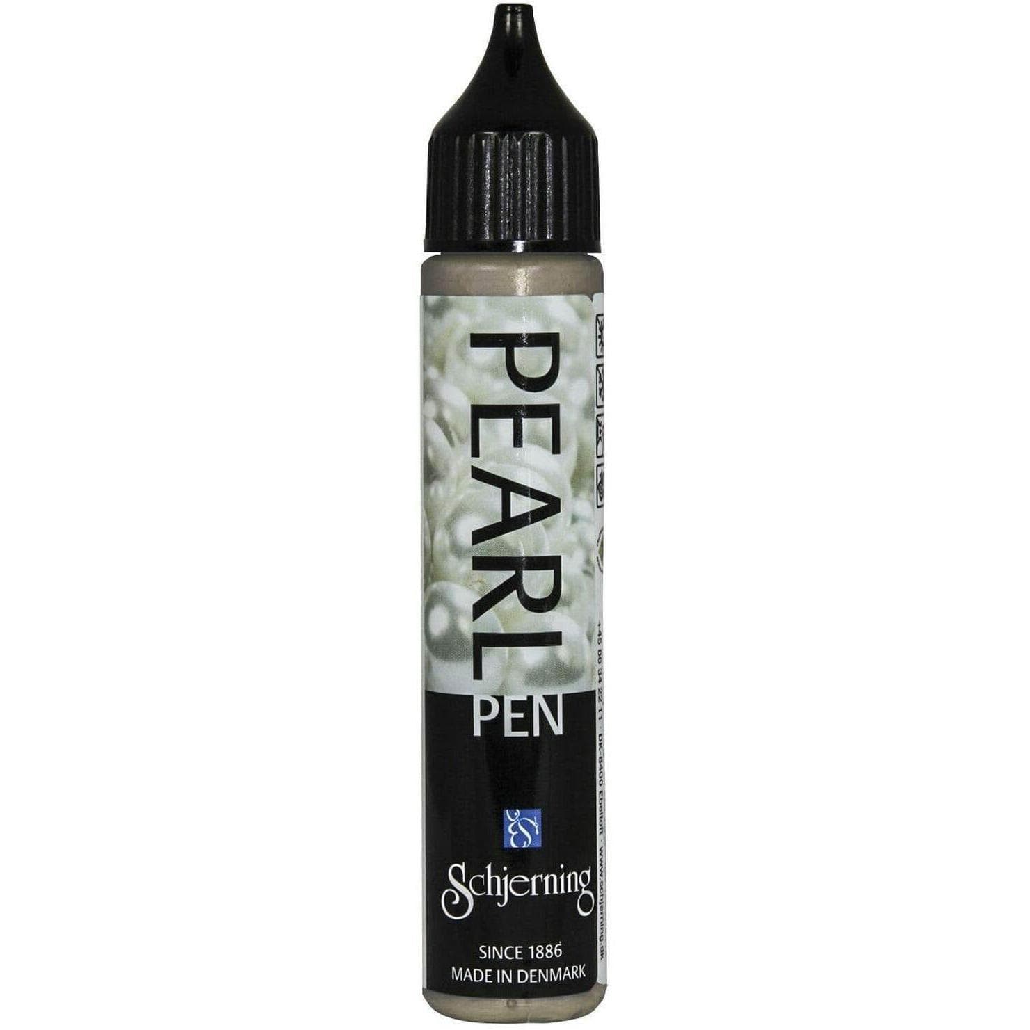 Schjerning, Kleuren + verf voor doe-het-zelvers, Pearl Drop Paint Parelpen 28 ml, Taupe (28 ml)