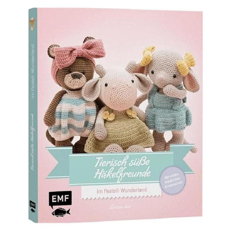 Edition Fischer, Gids, Tierisch süsse Häkelfreunde – Im Pastell-Wunderland (Duits, Paperback, Erinna Lee)