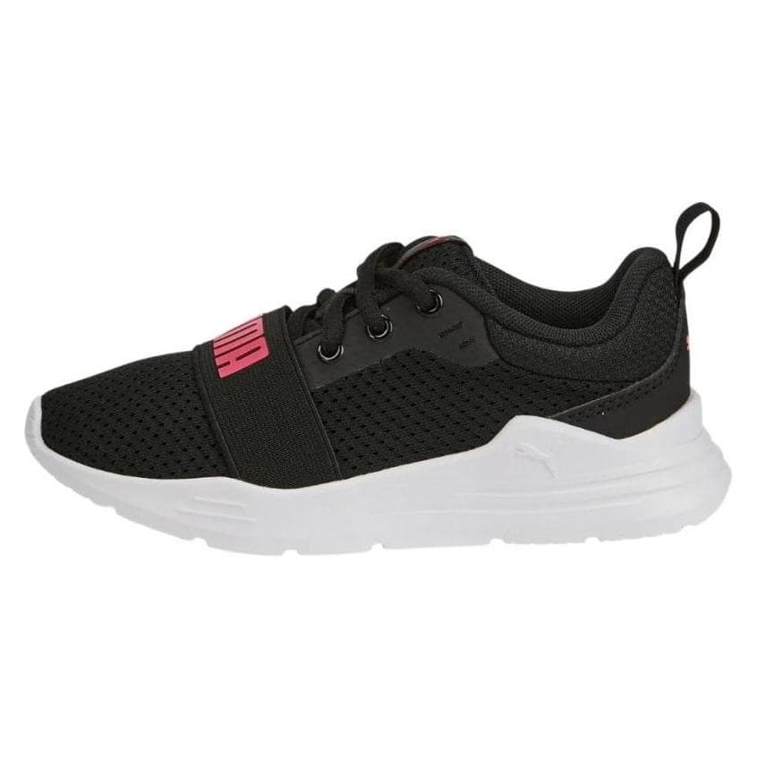 Puma, Unisex, Sneakers, Bedrade loop PS, Zwart, (32)