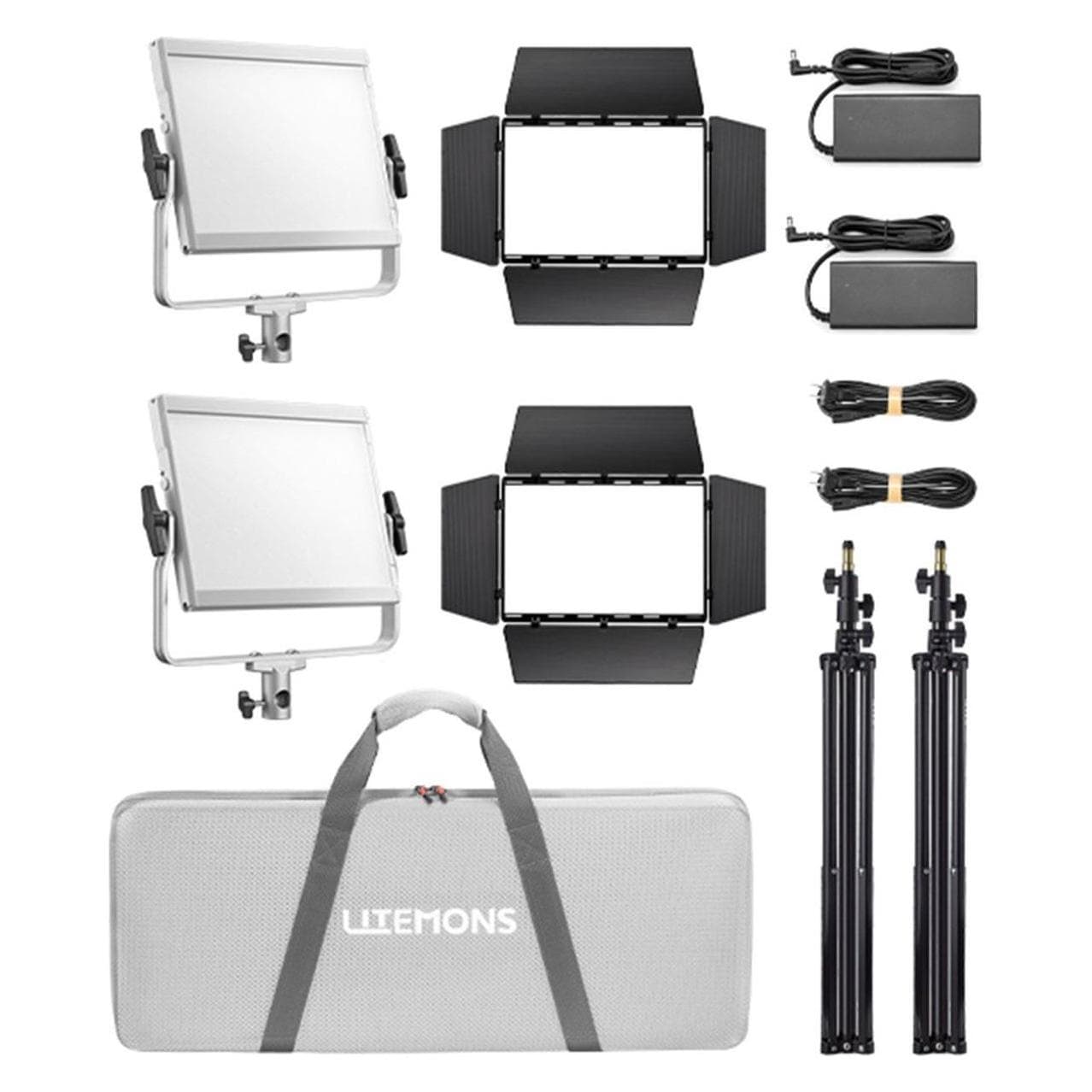 Godox Litemons LP400Bi Bi colour LED Lichtpaneel 2 lichtsets, Constant licht, Wit