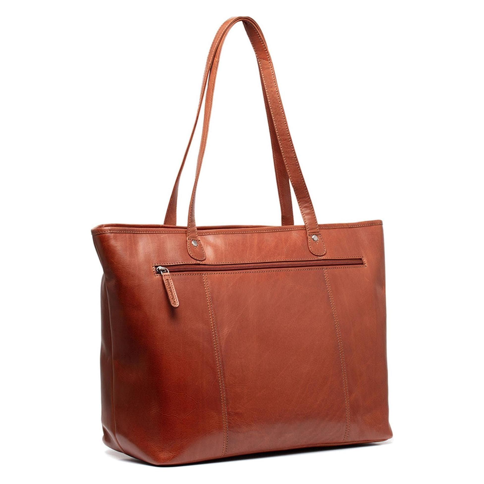 The Chesterfield Brand, Unisex, Tas, Ferrera shopper tas leer 38 cm laptopvak, Bruin, (21 l)