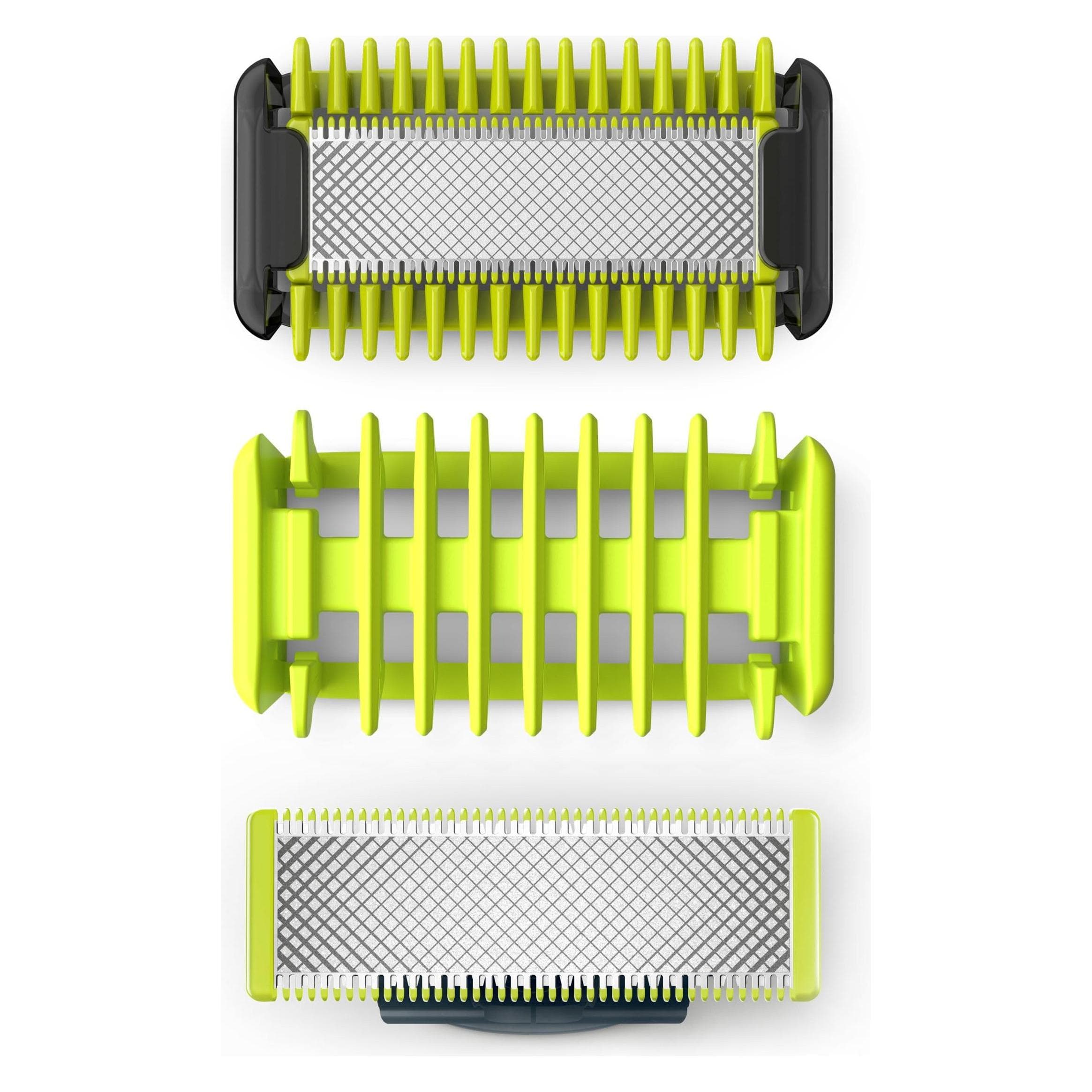 Philips, Scheeraccessoires, OneBlade Face + Body Kit (2x)