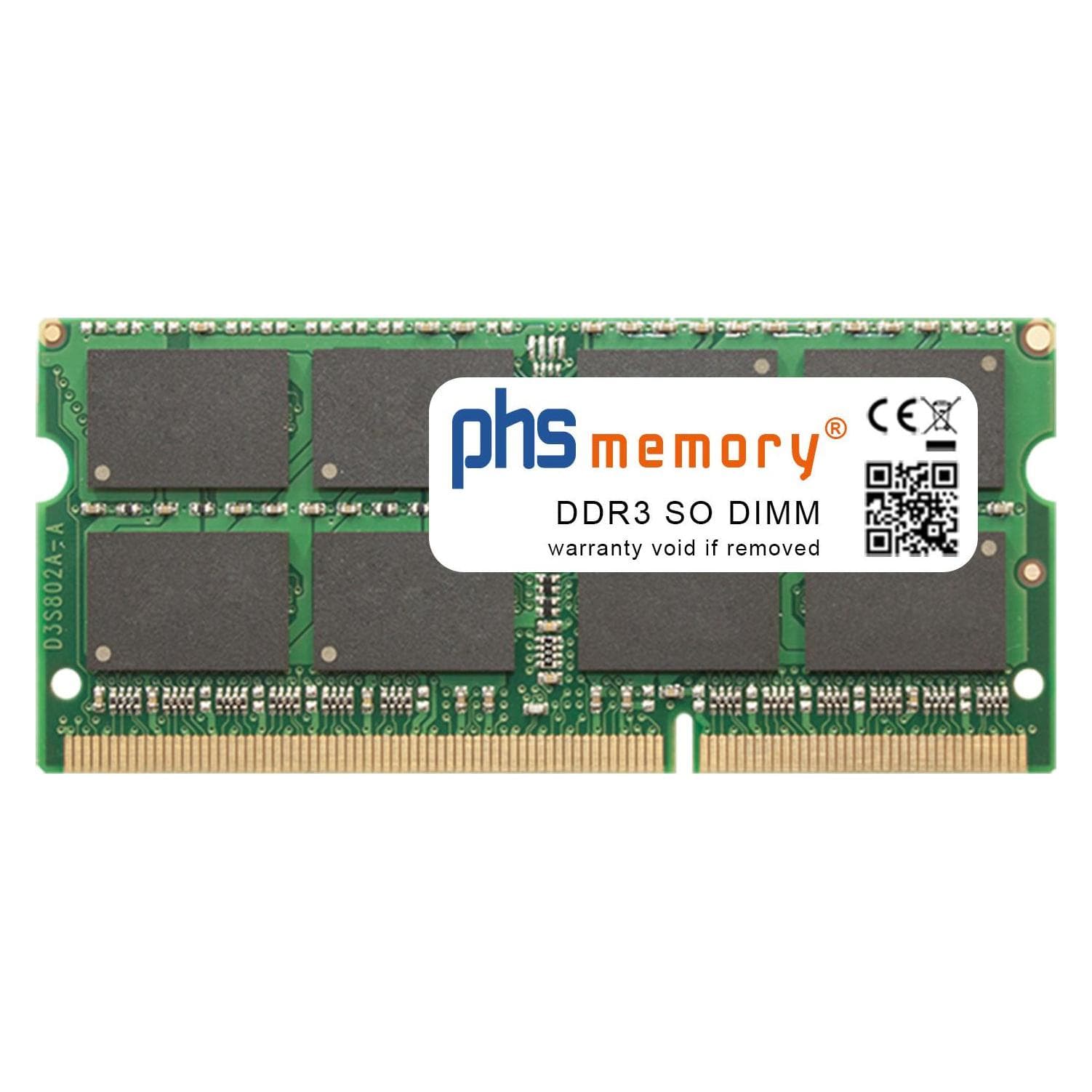 PHS-memory 8GB RAM-geheugen voor Asus AiO ET2020IUTI-B005M DDR3 SO DIMM 1600MHz PC3-12800S (Asus All-in-One ET2020IUTI-B005M, 1 x 8GB), RAM
