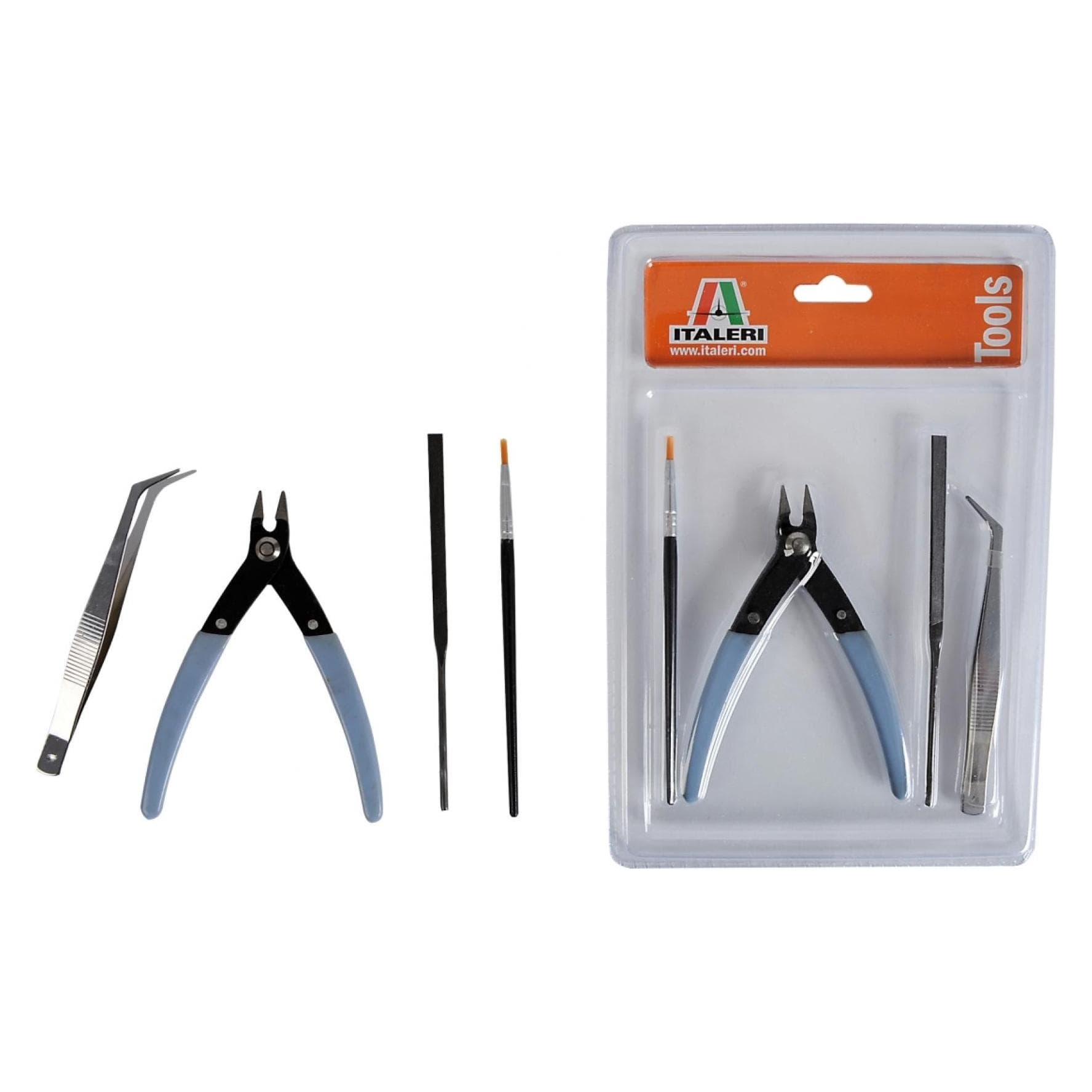 Italeri IT Gereedschapsset Beginner Plastic Model.