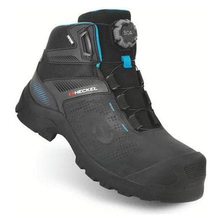 Uvex, Werkschoenen, MACSOLE ADVENTURE 3.0 laars S3 67364 zwart, blauw breedte 12 maat 42 (S3, 42)
