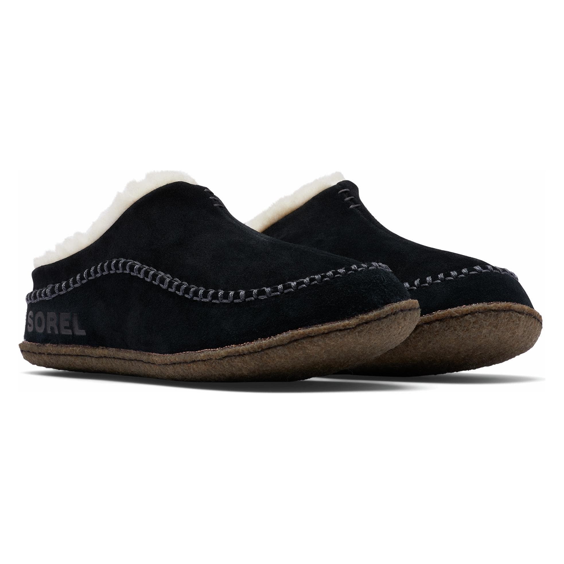 Sorel, Mannen, Pantoffels, Lanner Ridge, Zwart, (42)