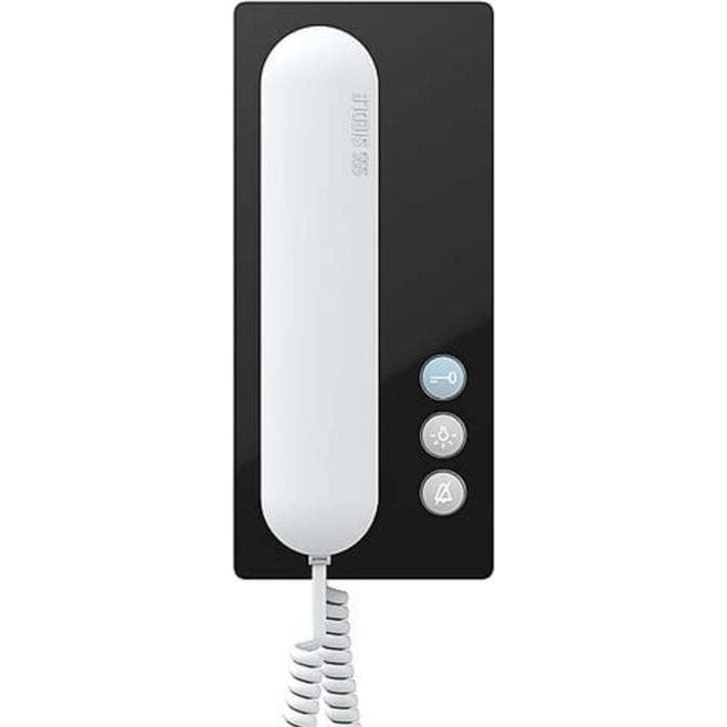Siedle, Bel + deurintercom, S. & Soehne Bus-Telefoon Standaard zwart-hgl/wit BTS 850-02 SH (Bedraad)