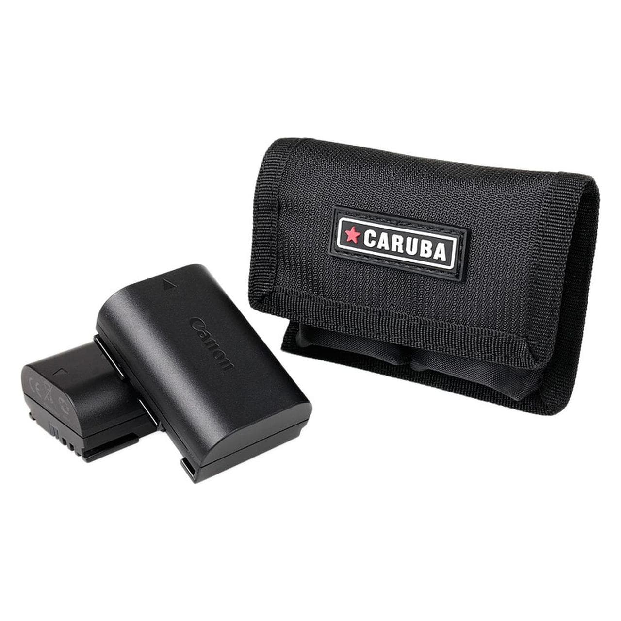 Caruba Batterijhouder 2 stuks Zwart, Accutoebehoren, Zwart