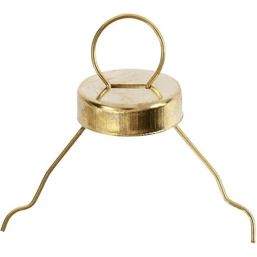 Creativ Company, Kerstboomdecoraties, Hanger voor kerstballen, goud, 25 stuks (25x)