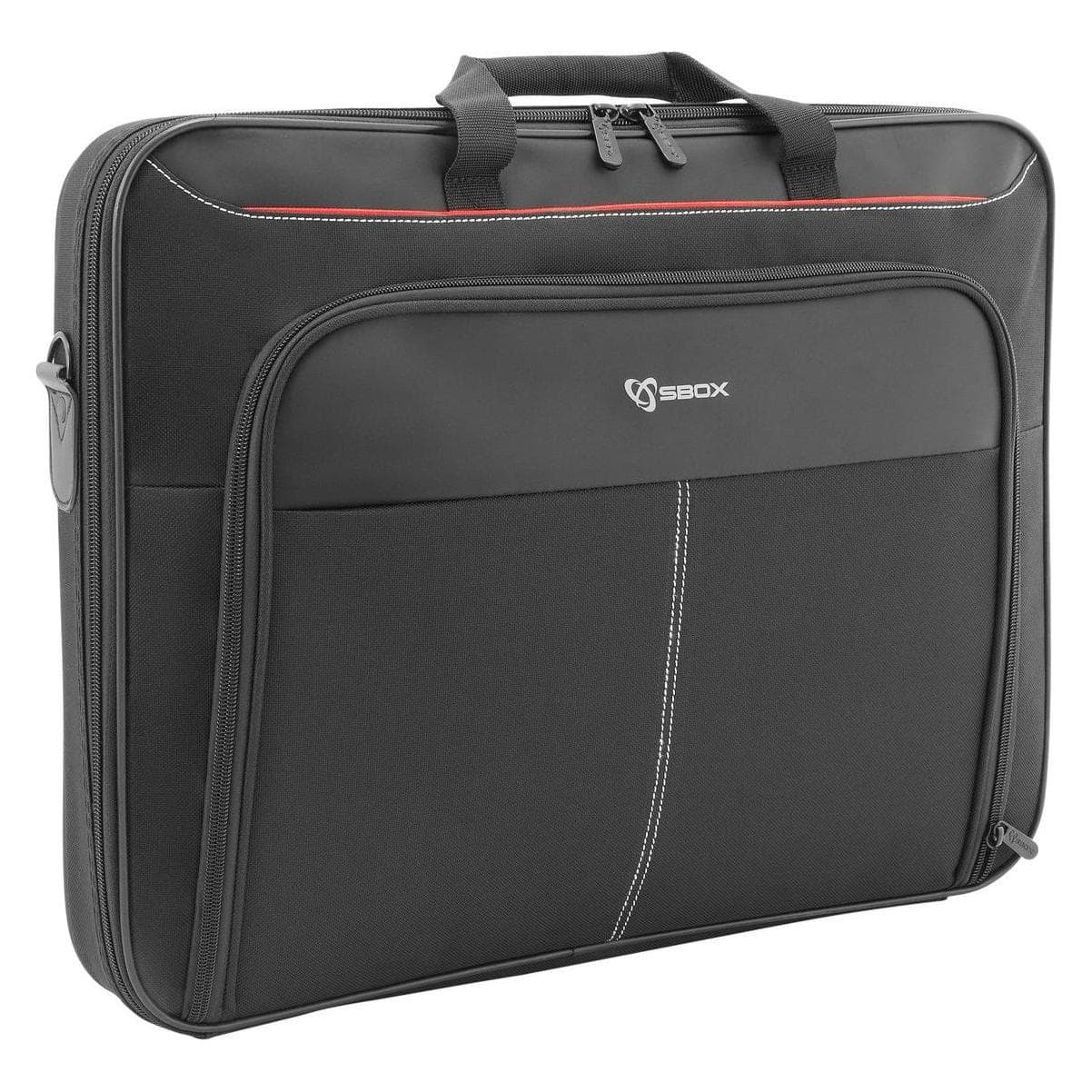Sbox NSS-88123 Notebook rugzak Hong Kong 17,3" zwart (17.30"), Laptoptas, Zwart