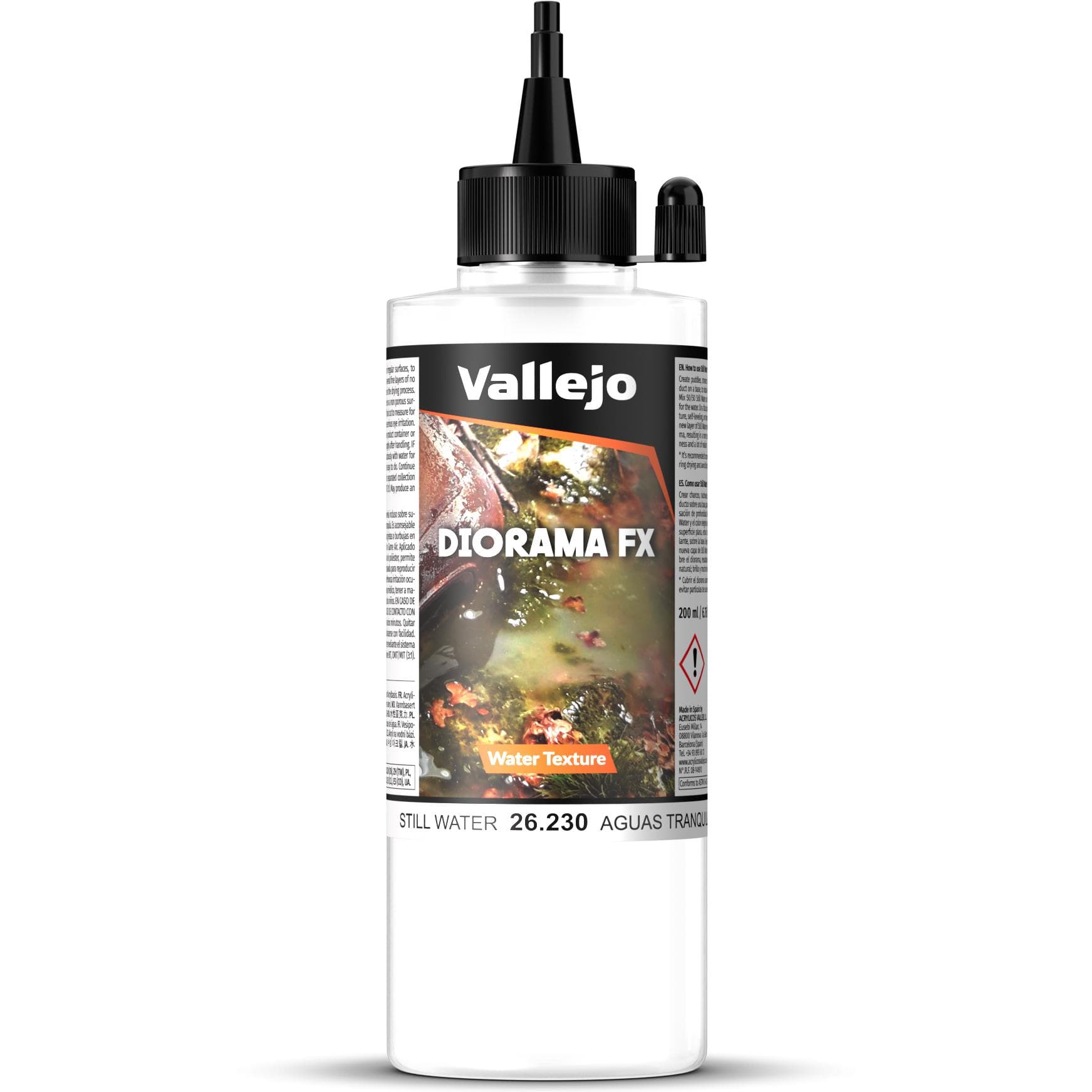 AirbrushKing, Kleuren + verf voor doe-het-zelvers, Stilstaand water 200ml - Vallejo (200 ml)