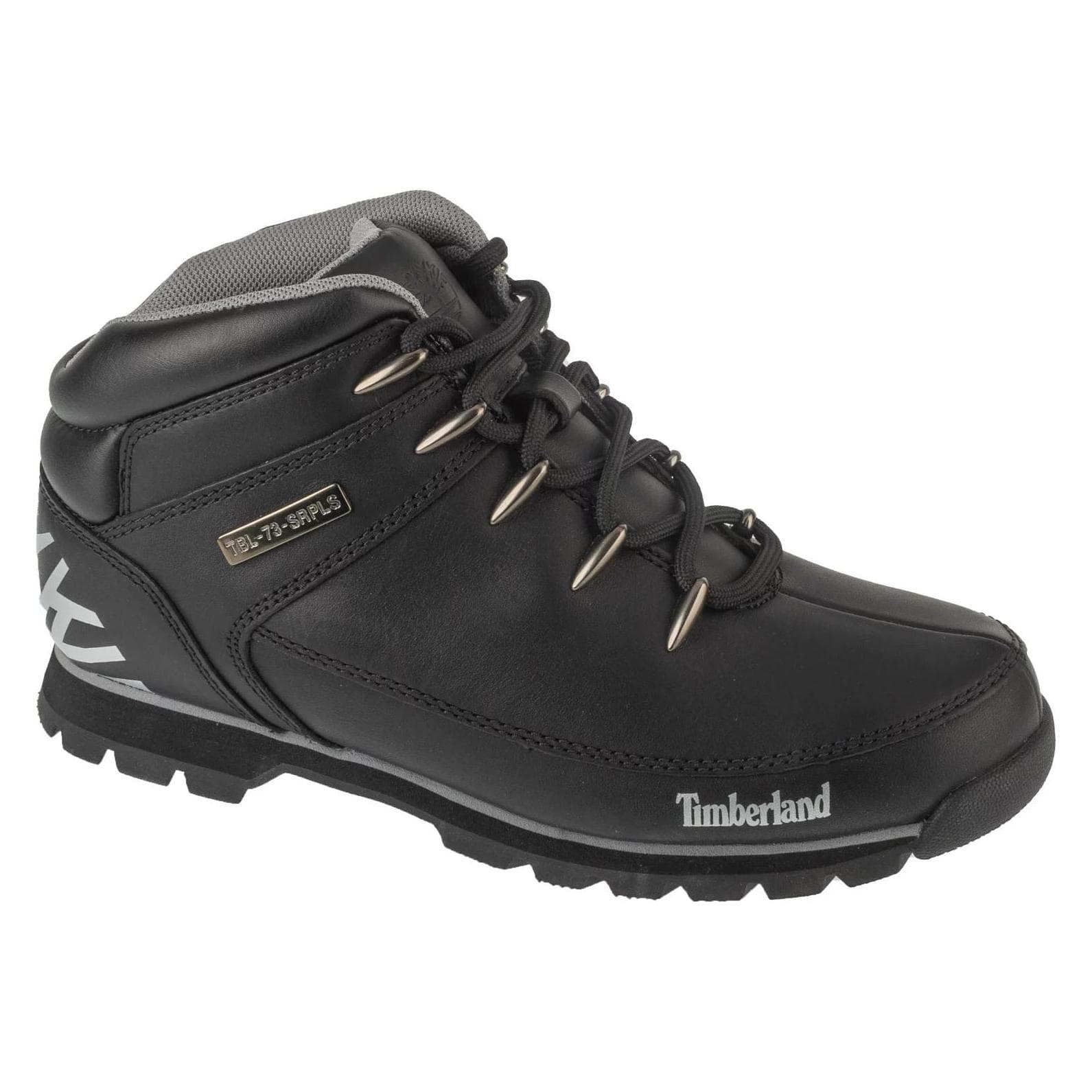 Timberland, Mannen, Laarzen, Euro Sprint Mid Hiker - 44212, Zwart, (44.5)