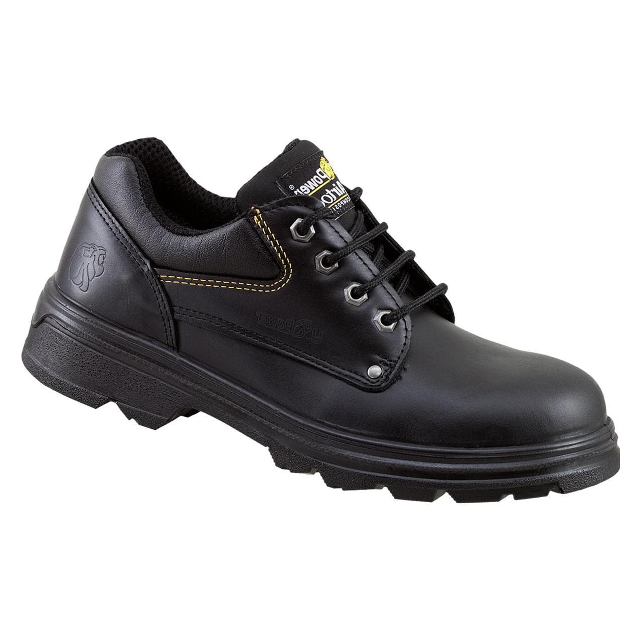 U-Power, Werkschoenen, Veiligheidsschoen Mustang maat 46 zwart S3 SRC EN ISO 20345 glad leer (S3, 46)
