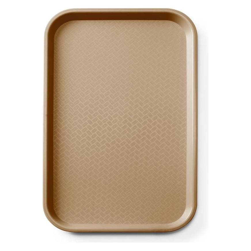 AmerBox, Dienblad, Fastfoodbakje GN 1/1 polypropyleen,, GN 1/1, bruin, 530x325x(H)20mm