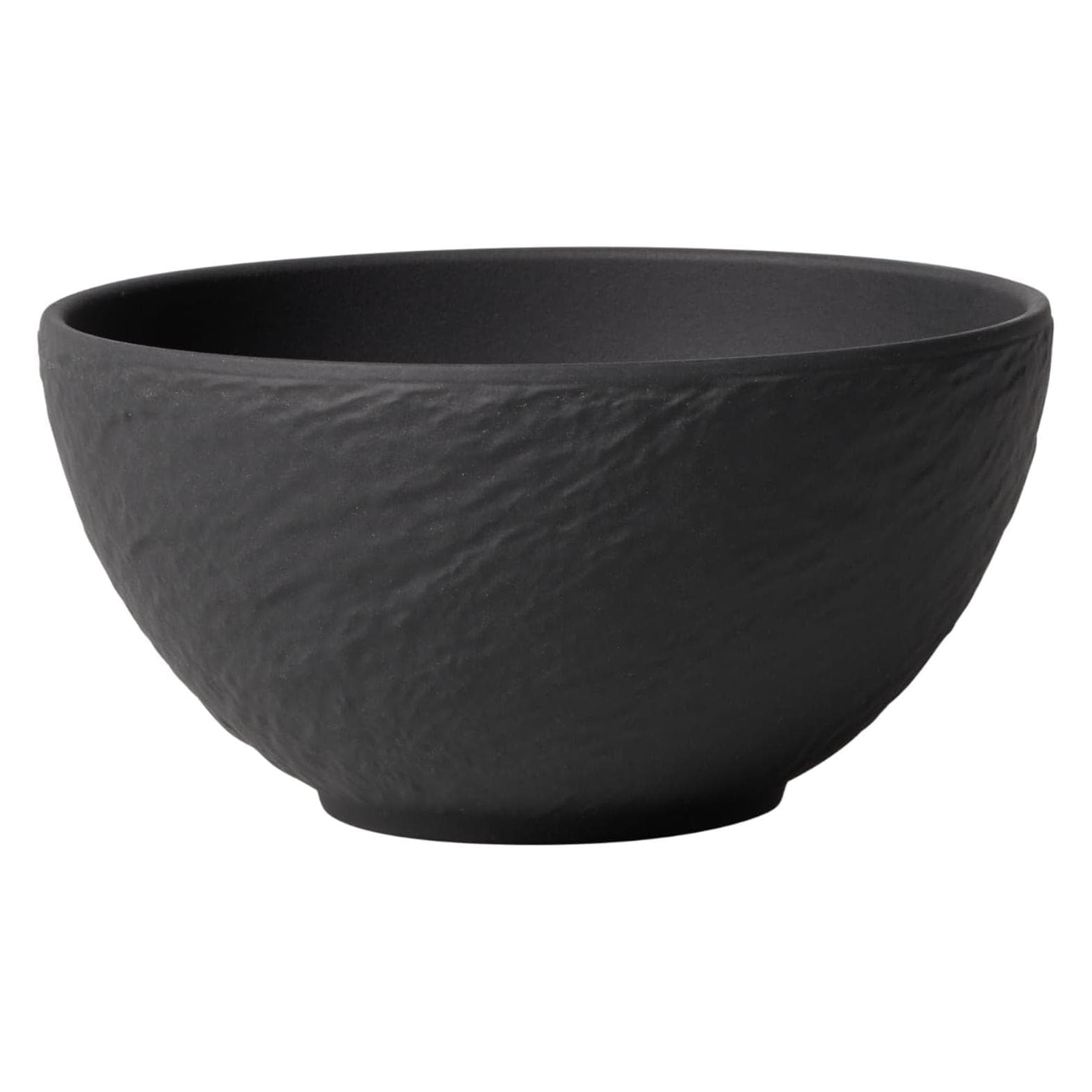 Villeroy & Boch Bol Vervaardiging Rots, Kom + Kom, Zwart