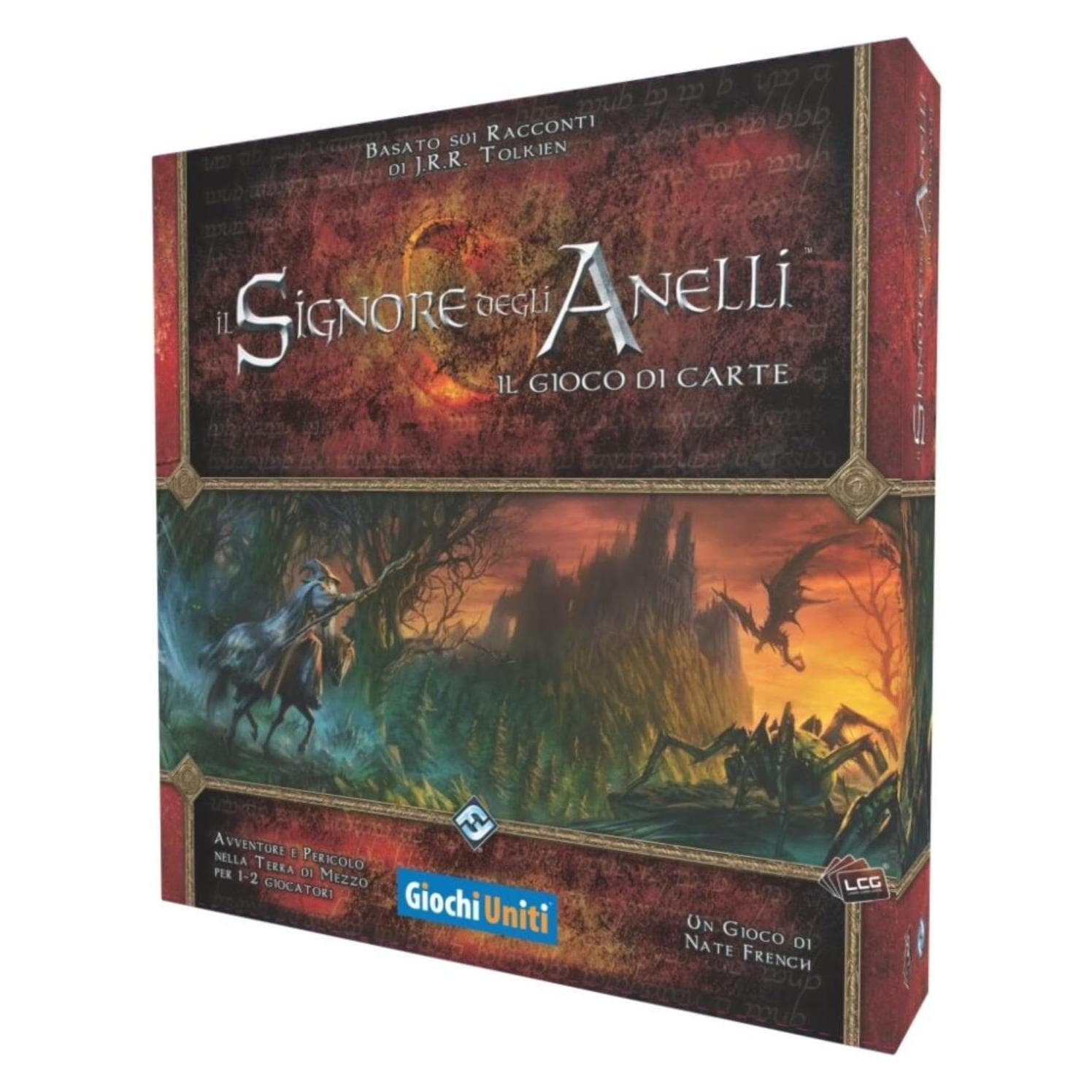 Giochi uniti GU651 Il Signore Degli Anelli Lord of The Rings LCG, Veelkleurig (Italiaans, 1 - 4 Spelers)