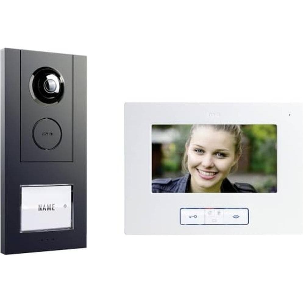 Modern-Electronics, Bel + deurintercom, Vistus VD Alu-6710 A (Bedraad)