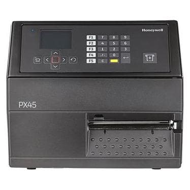 Honeywell PX45A, Ethernet, TT 406 DPI (406 dpi), Labelprinter, Zwart