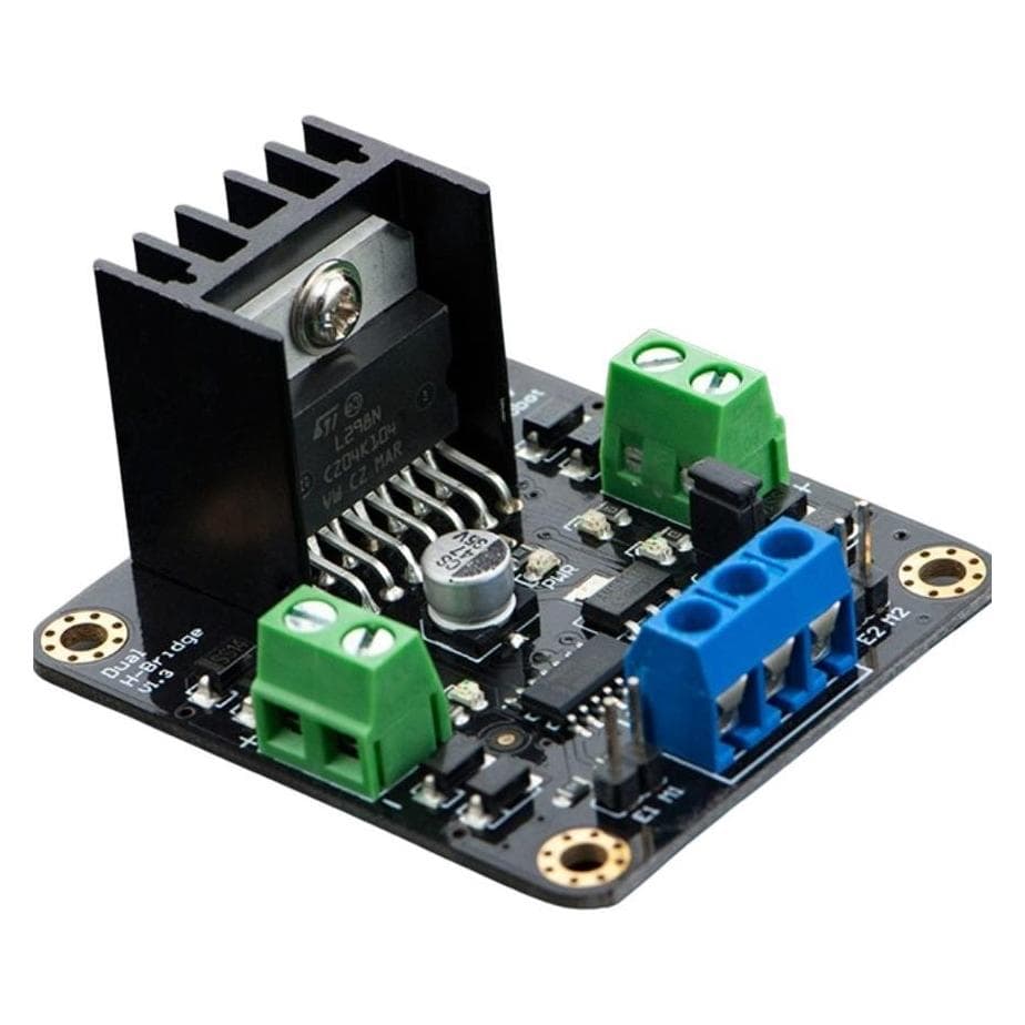 DFRobot 2A Dubbele DC Motor Bestuurder L298N, Ontwikkelborden + Kits