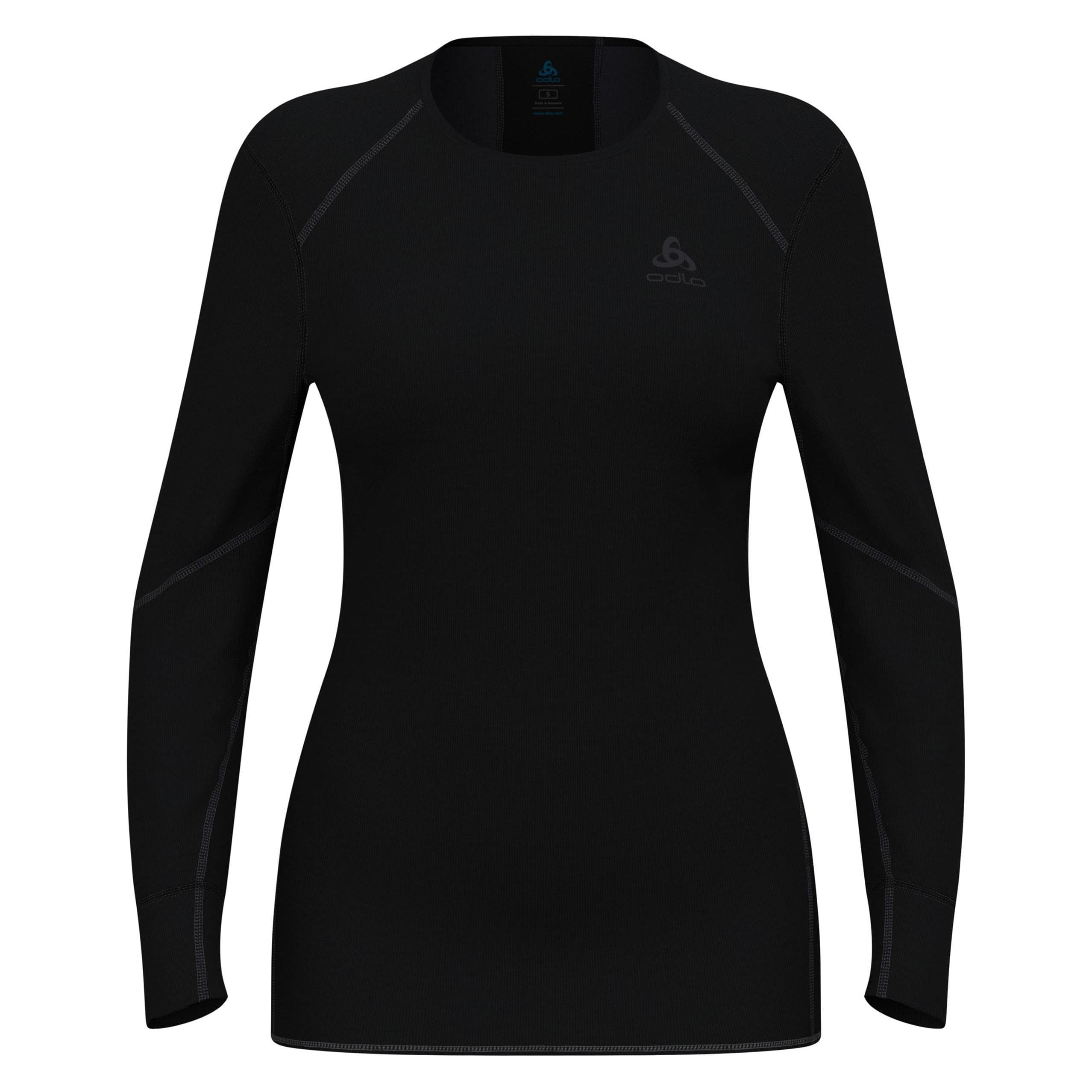 Odlo, Vrouwen, Functioneel overhemd, Actief X-Warm (XS), Zwart, XS