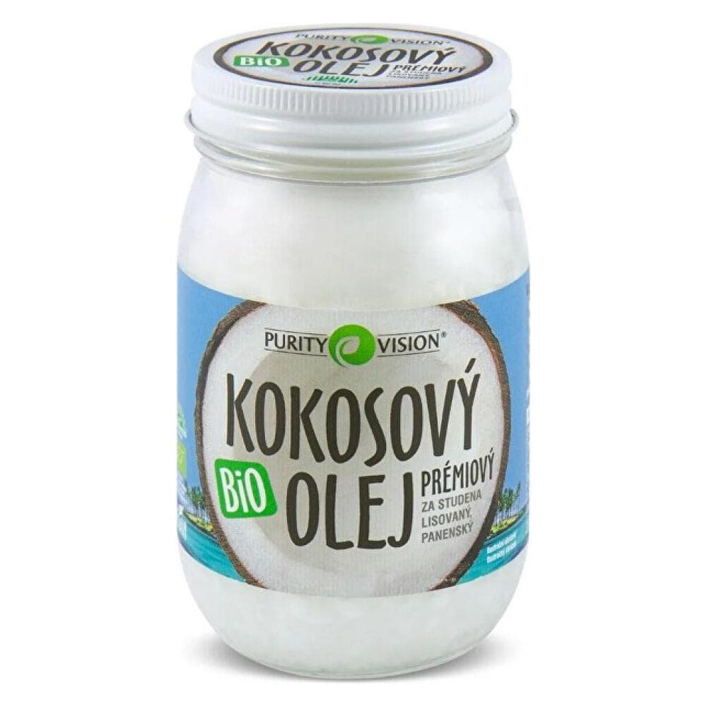 Purity, Lichaamslotion, Vision Biologische Virgin Kokosolie Koudgeperst (Lichaamsolie, 600 ml)