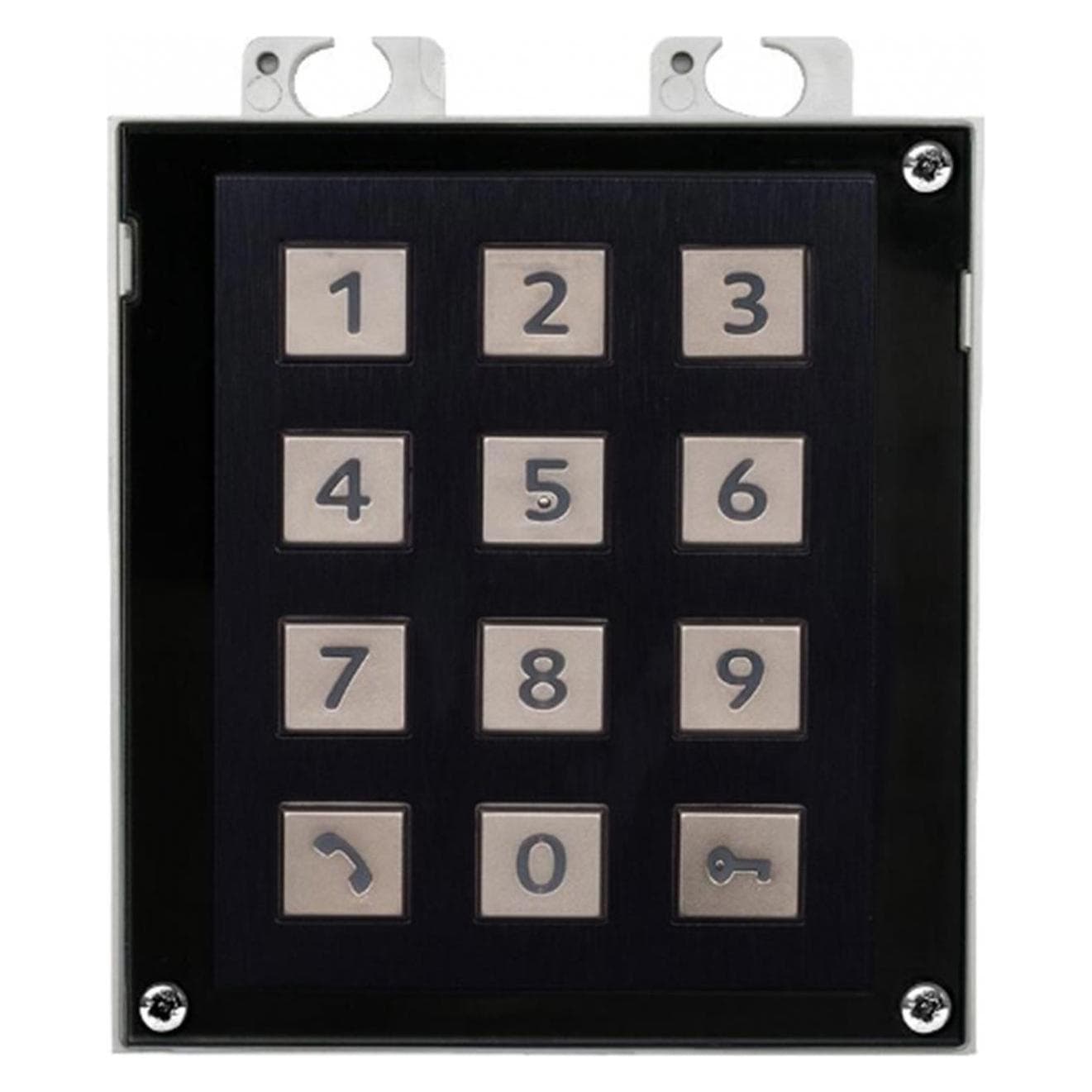 2N, Accessoires voor gebouwbeveiliging, Cijfertoetsenbord Toetsenbord zwart
