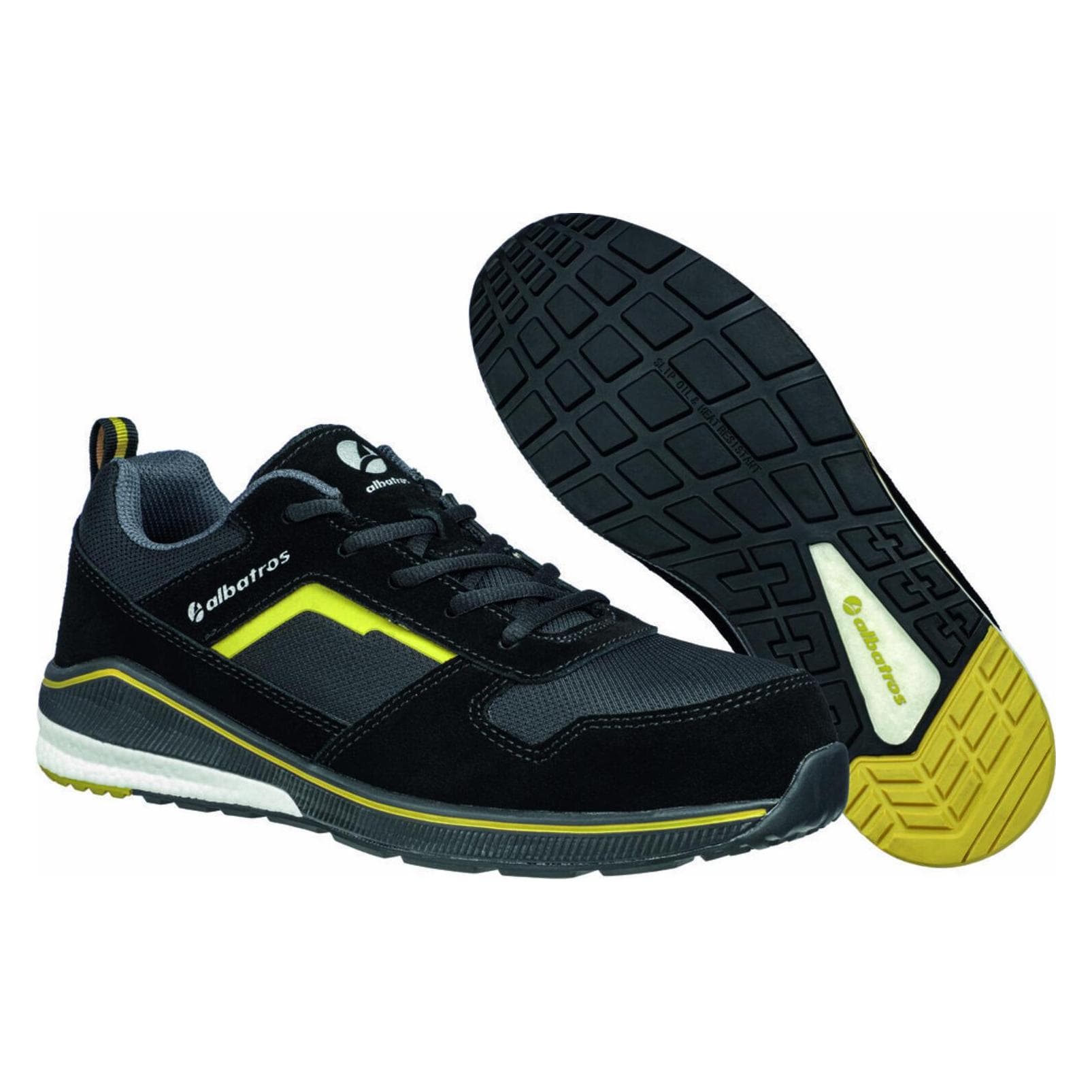 Albatros, Werkschoenen, Court zwart laag S3 ESD HRO SRC (S3, 44)