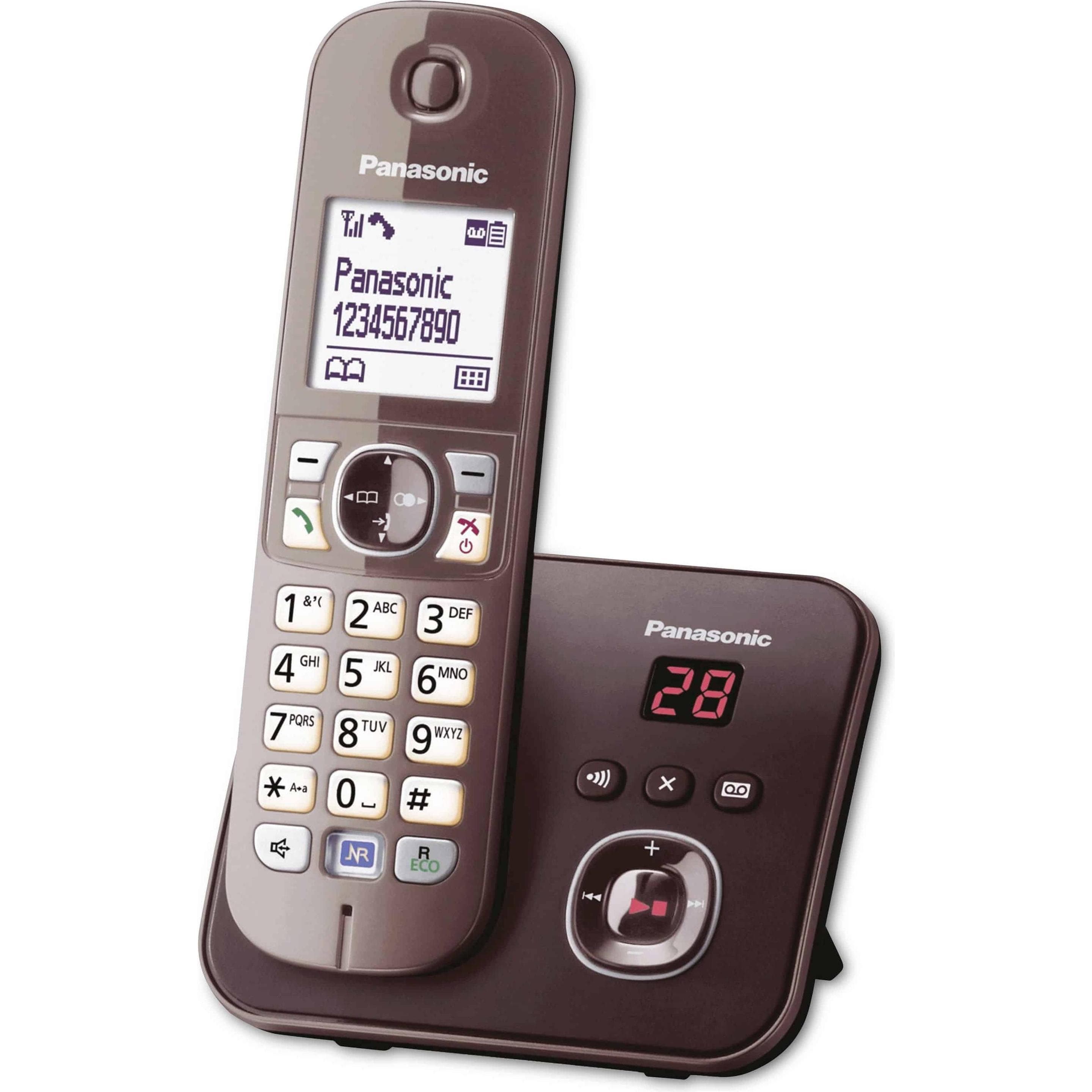 Panasonic KX-TG6821GA (DE versie), Telefoon, Bruin