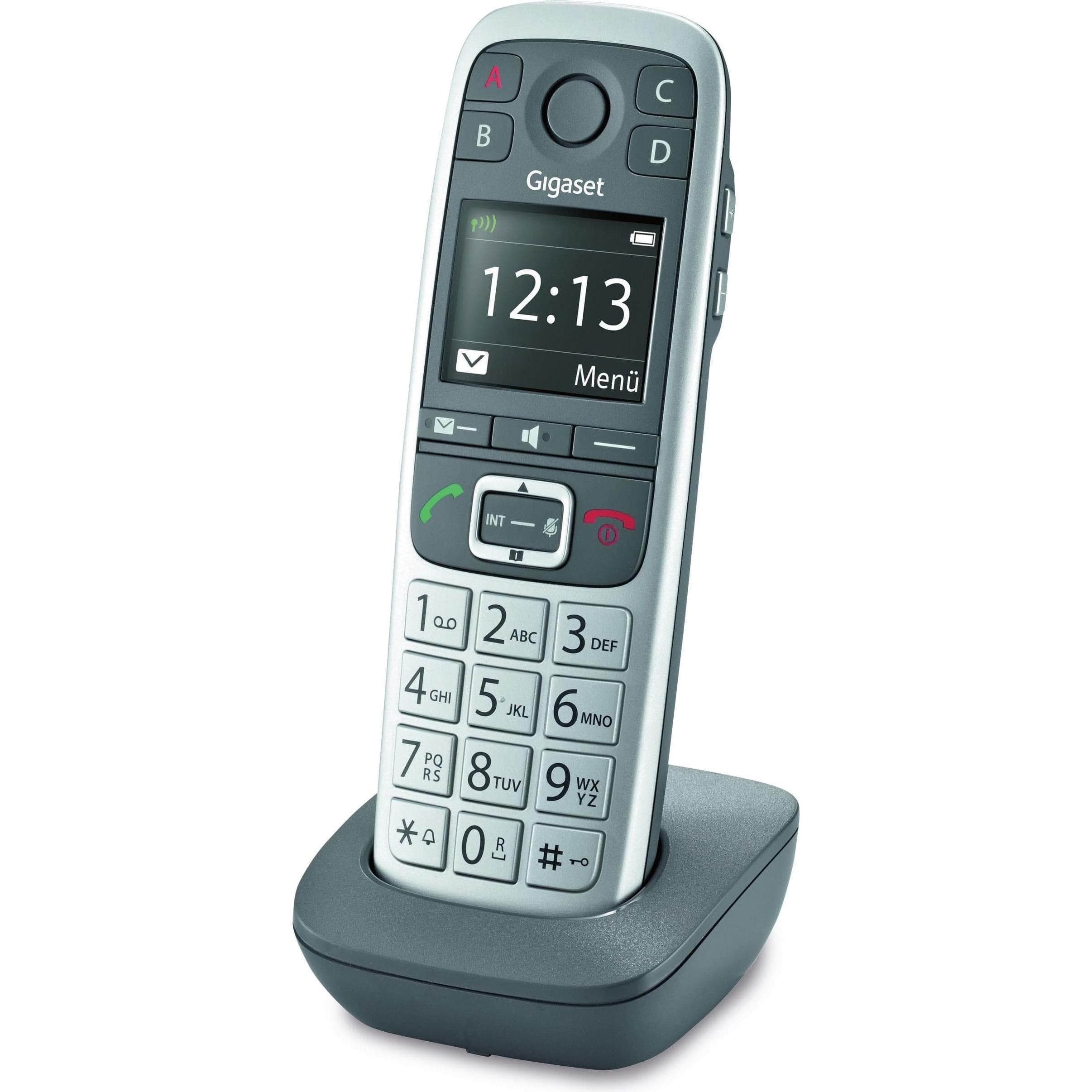 Gigaset E560HX (DE versie), Telefoon, Grijs