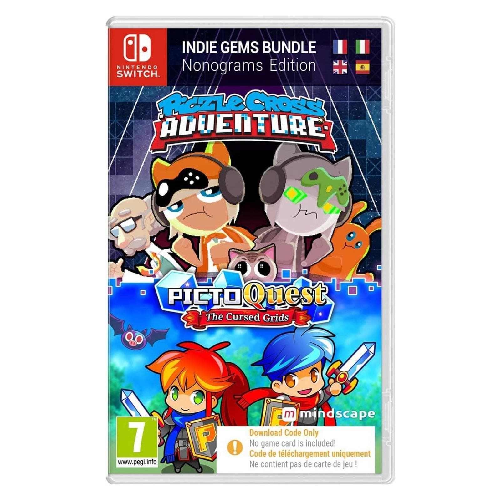 Mindscape, Piczle puzzelavonturen + Picto Quest puzzelbundel (Nonogrammen Editie)(Code in Box)
