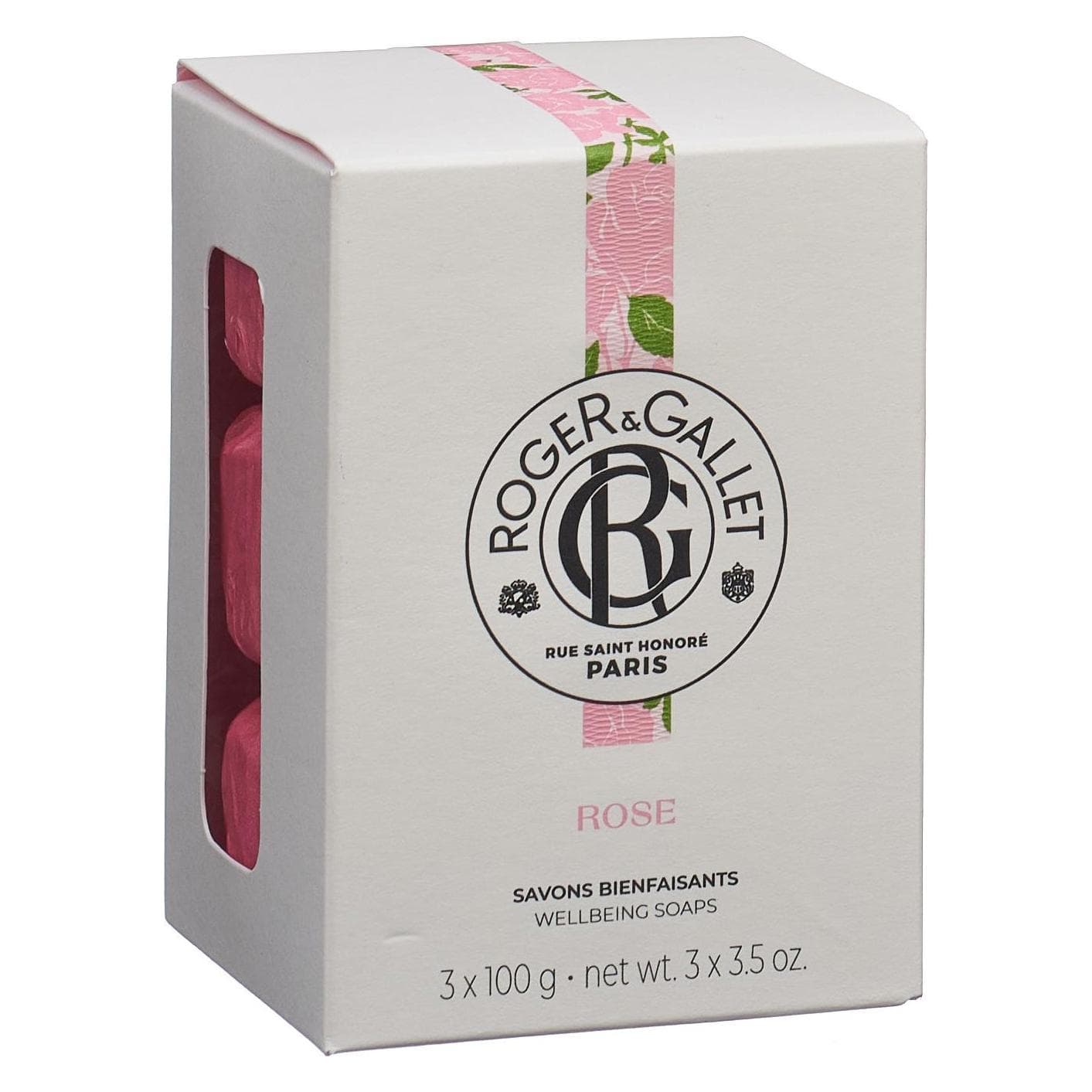 Roger & Gallet, Handzeep, Boite 3 Savons (Harde zeep, 323 g)