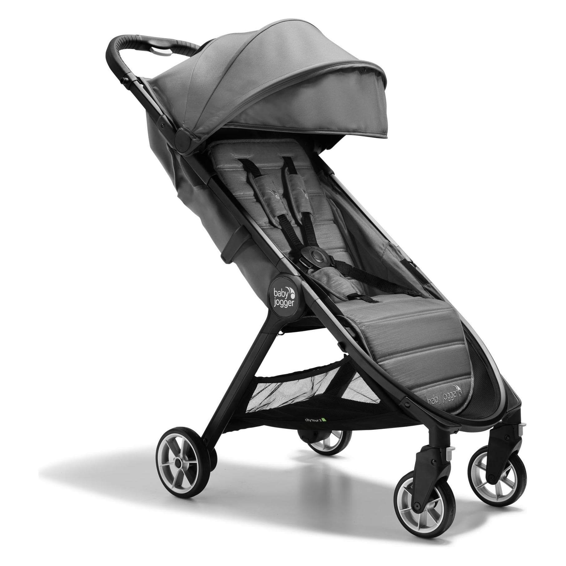 Babyjogger, Kinderwagen, City Tour 2 - lichtgewicht kinderwagen De kleur is grijs (0 Maanden - 4 Jaren)