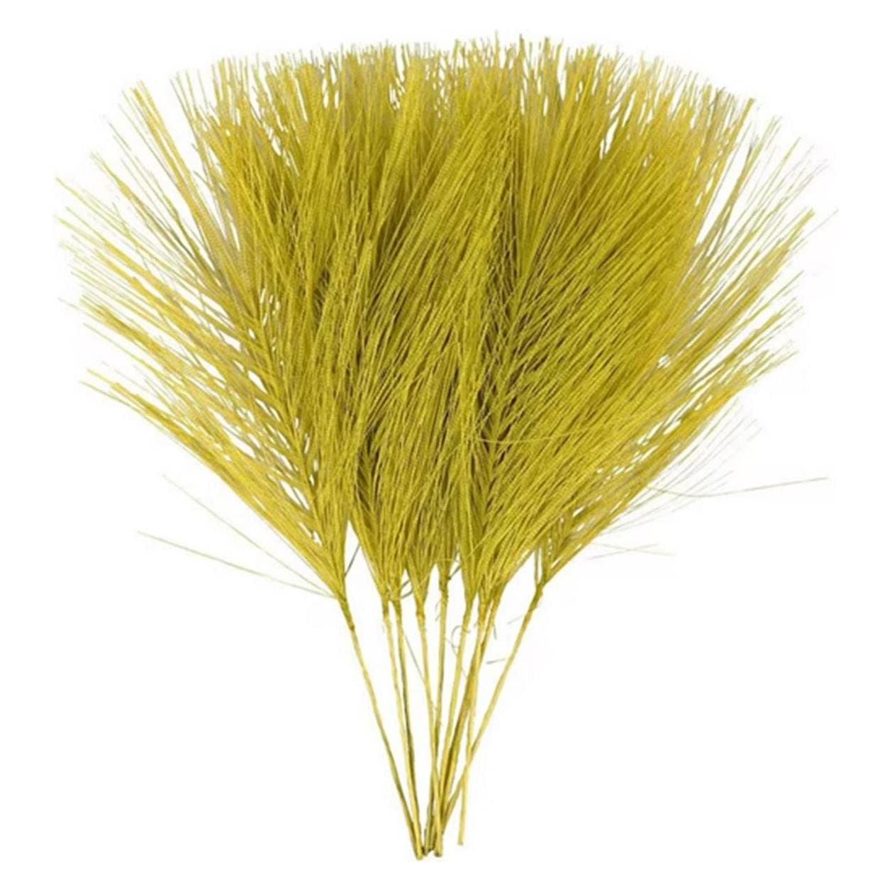 Creativ Company, Natuurlijke materialen, Veren 10 stuks, Groen