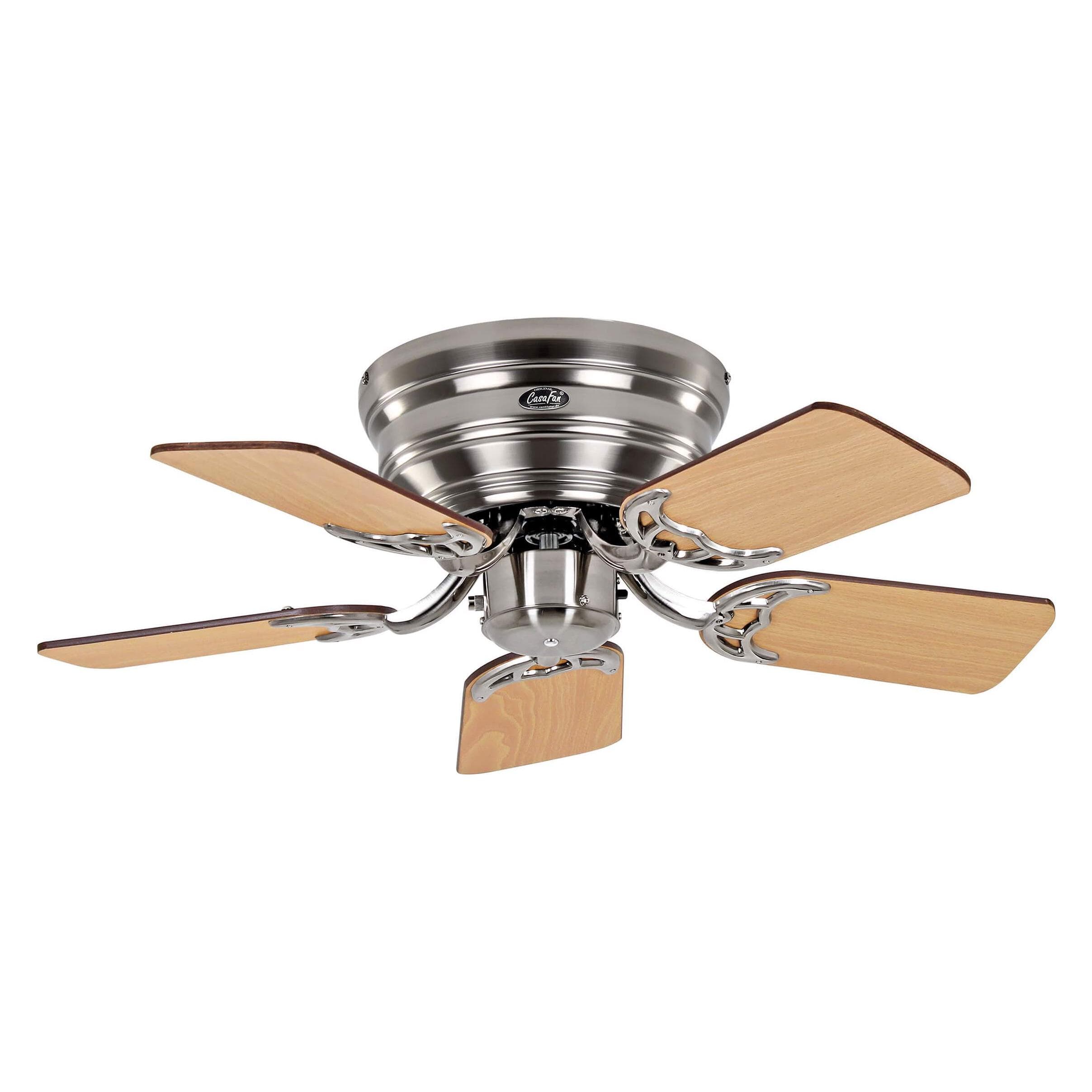 CasaFan Classic Flat III, Ventilator, Bruin, Zilver