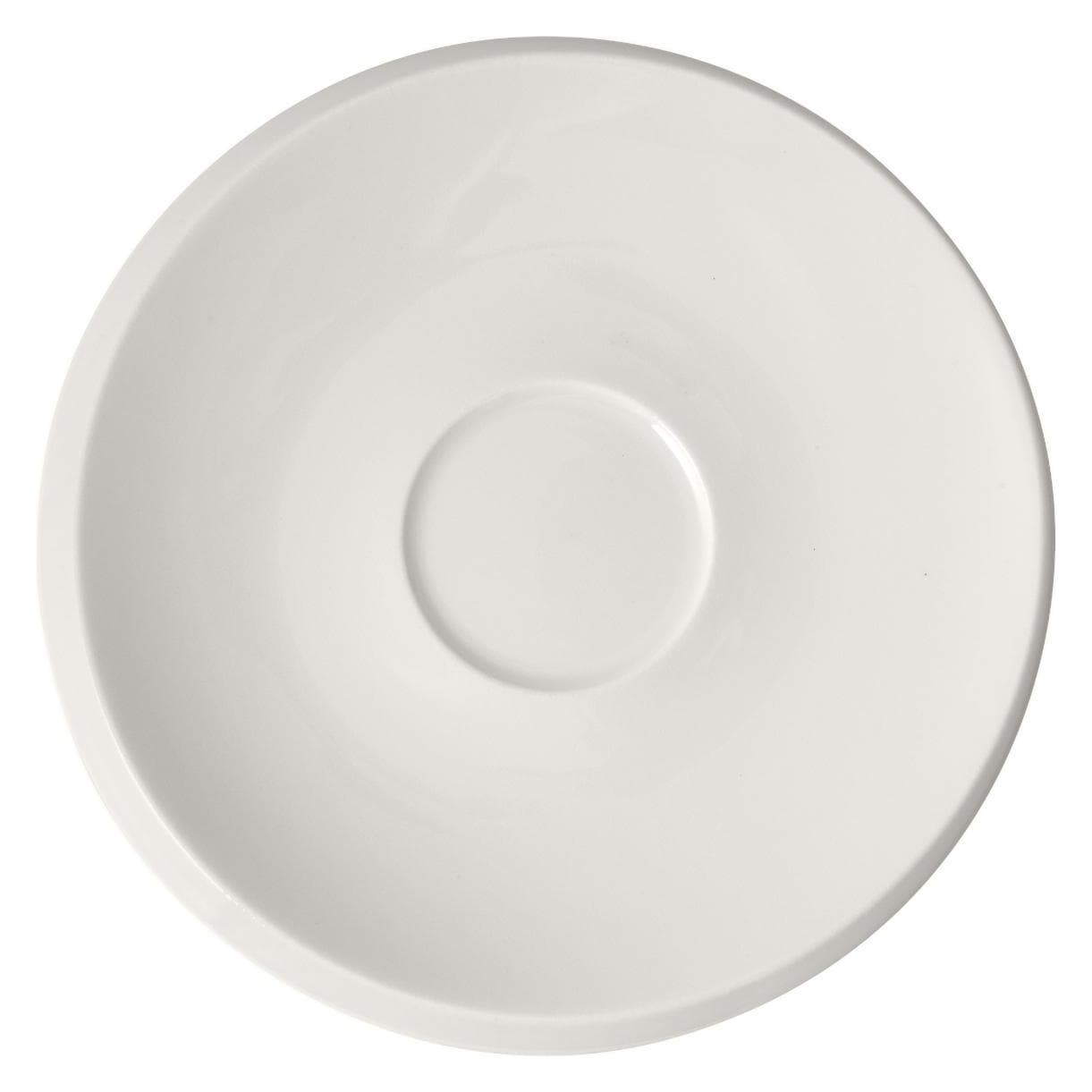 6x Villeroy & Boch NewMoon koffieschotel, Kopje, Wit