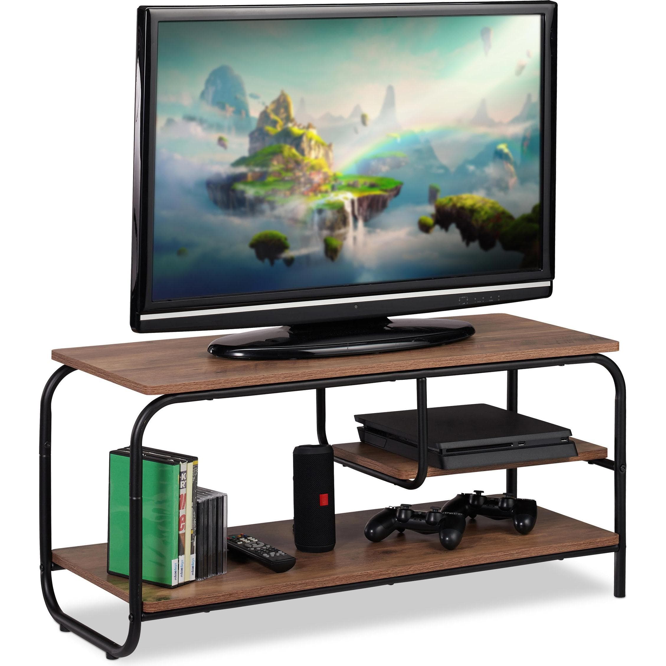 Relaxdays, TV-meubilair, TV-meubel (90 x 35 x 43 cm)