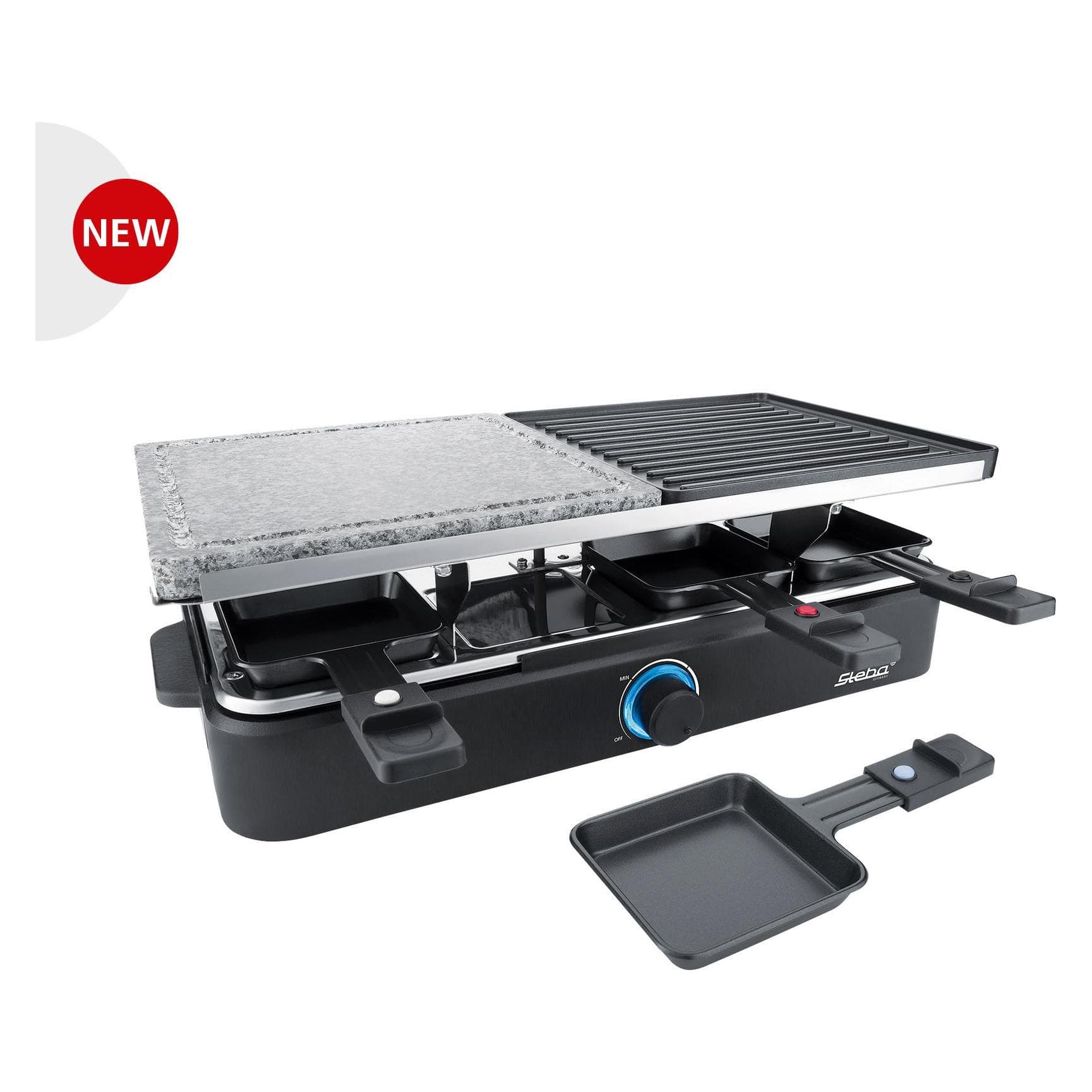 Steba RC18, Gourmetstel, Zwart