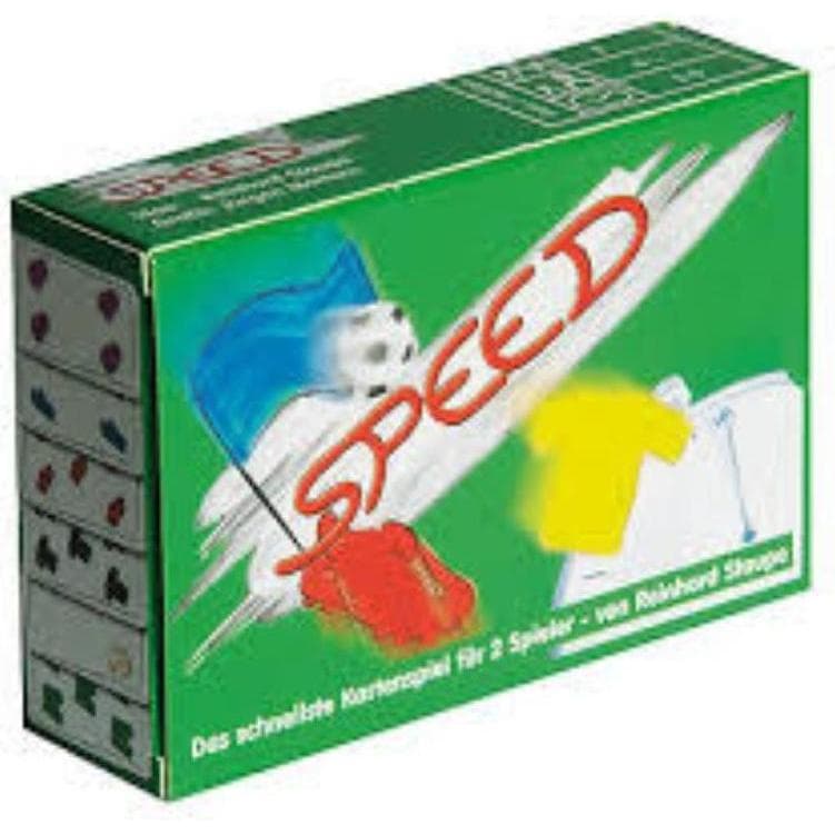 Adlung-Spiele ADL60448 - Speed Football - Kaartspel (GB, DE, FR, IT), voor 2 spelers, vanaf 6 jaar (Duits, 2 Spelers)