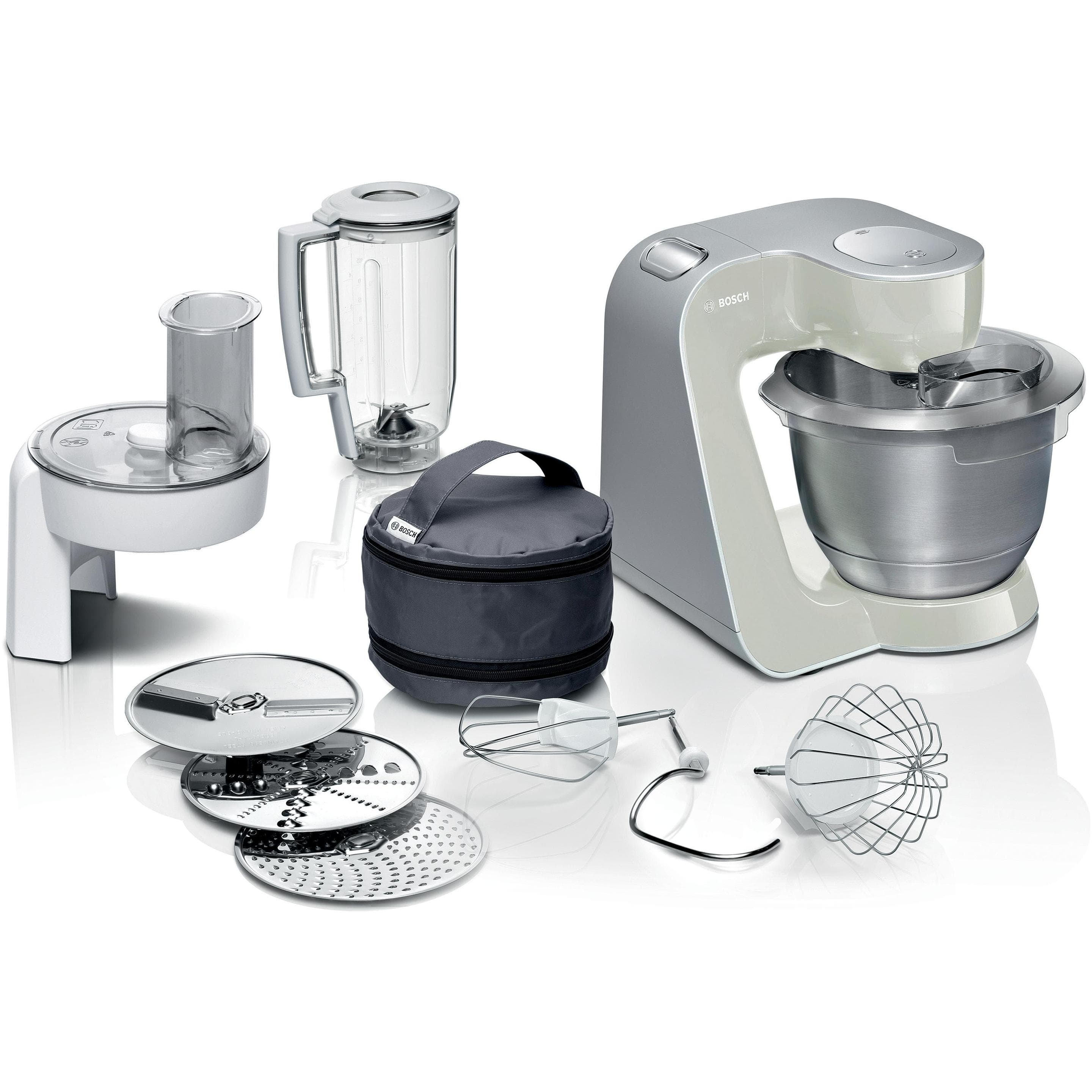 Bosch Hausgeräte Serie 4 MUM58L20, Keukenmachine, Zilver, Grijs