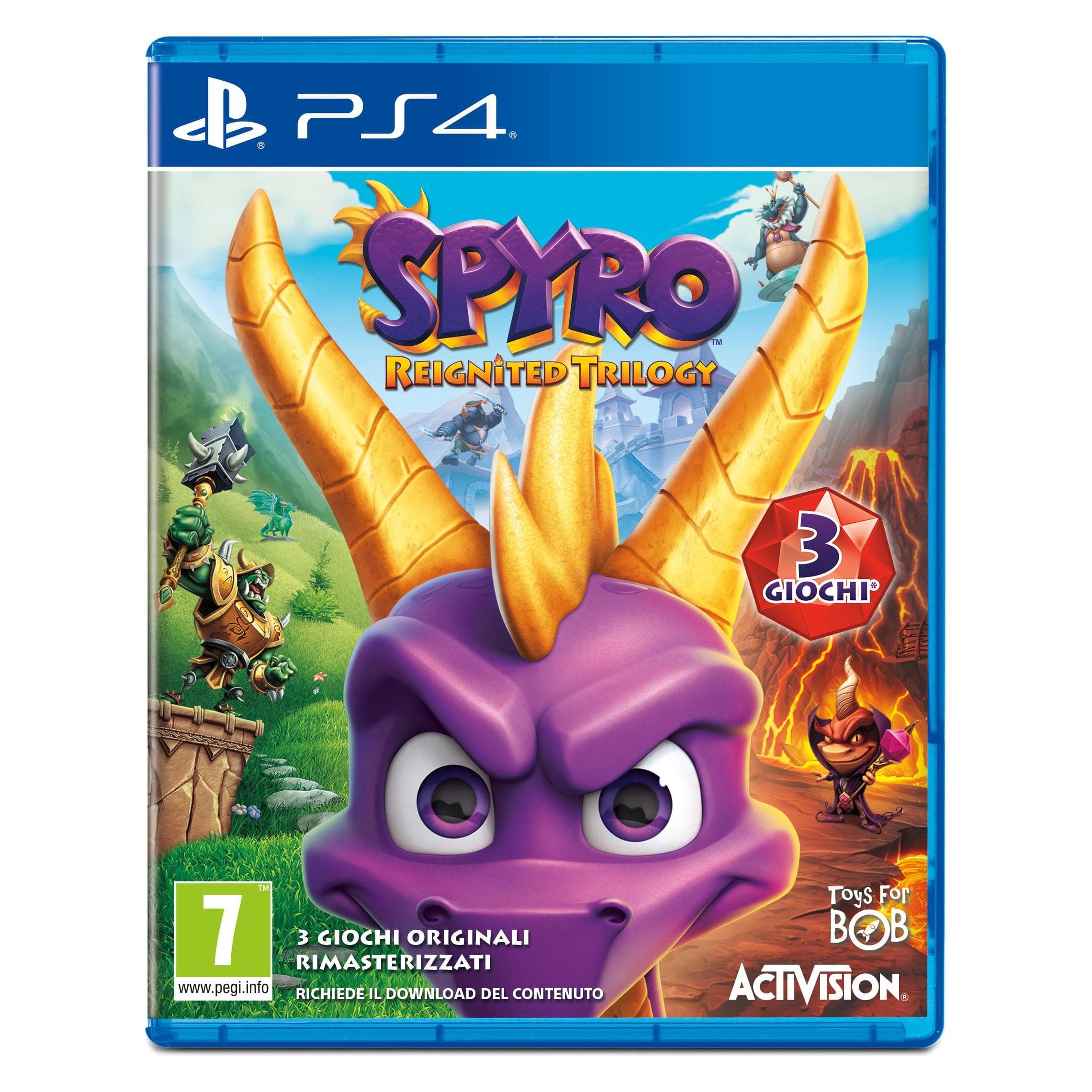 Activision, Spyro Reignited Trilogy, Playstation 4 Standaard Italiaans