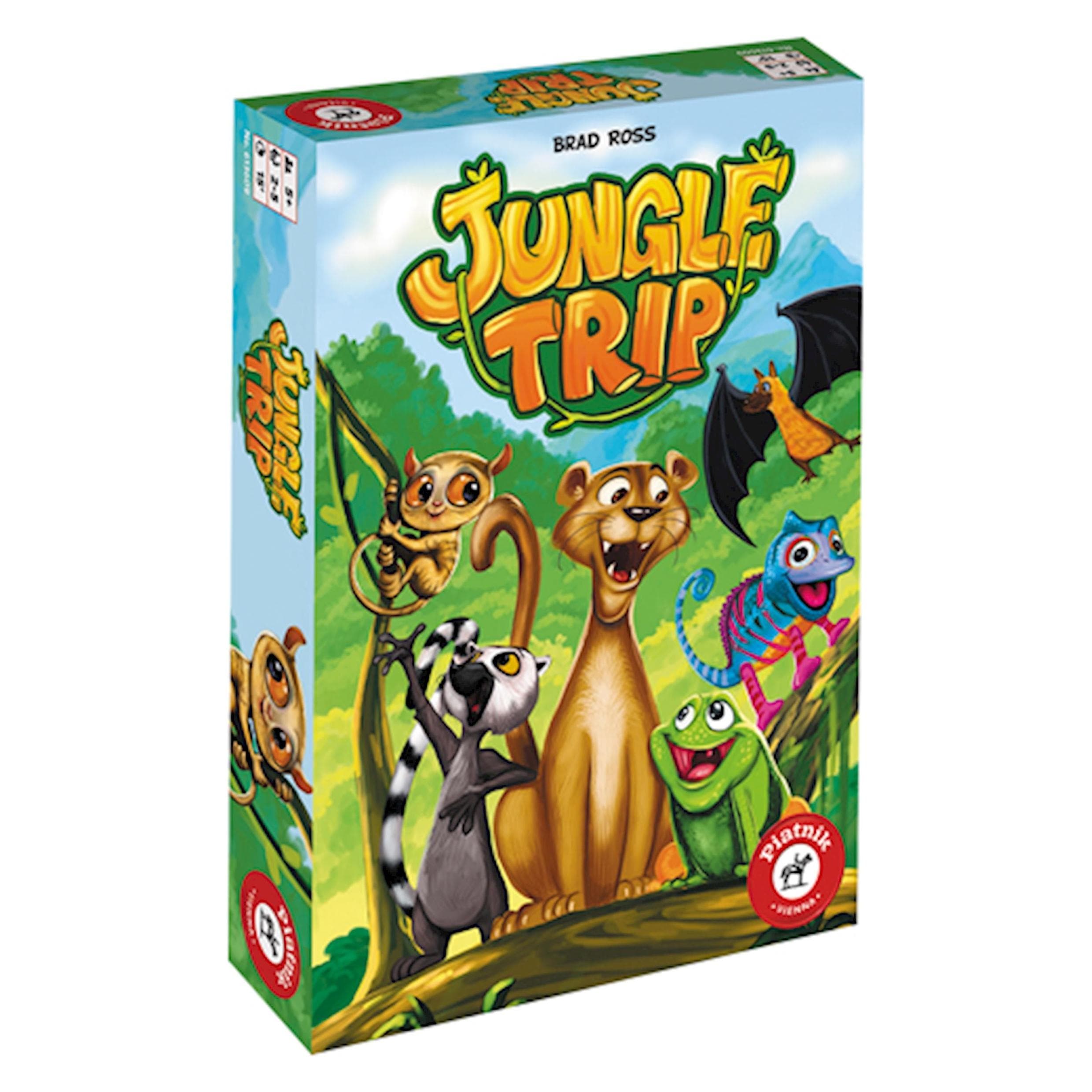 Piatnik Jungle Reis (Duits, Engels, Frans, Italiaans, 2 - 5 Spelers)