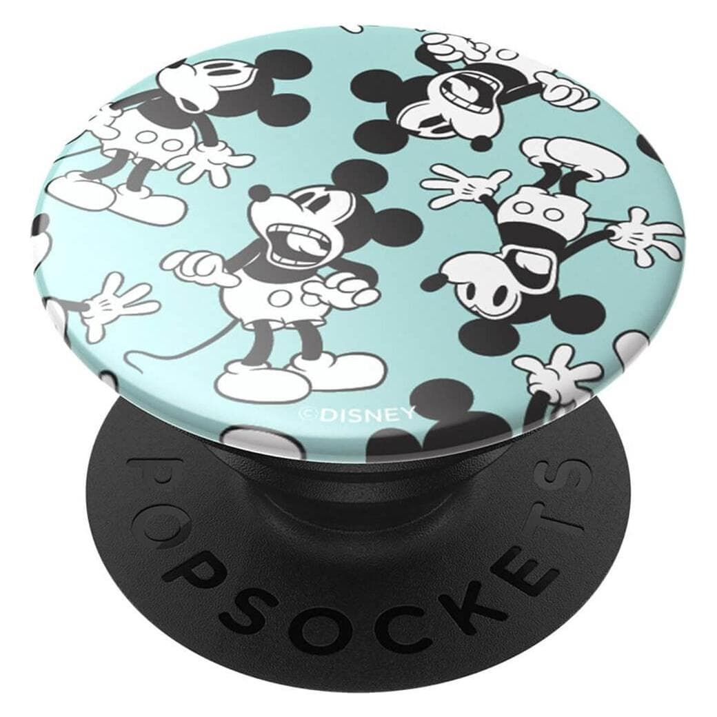 PopSockets Mickey Mint Patroon, Smartphonehouder, Veelkleurig