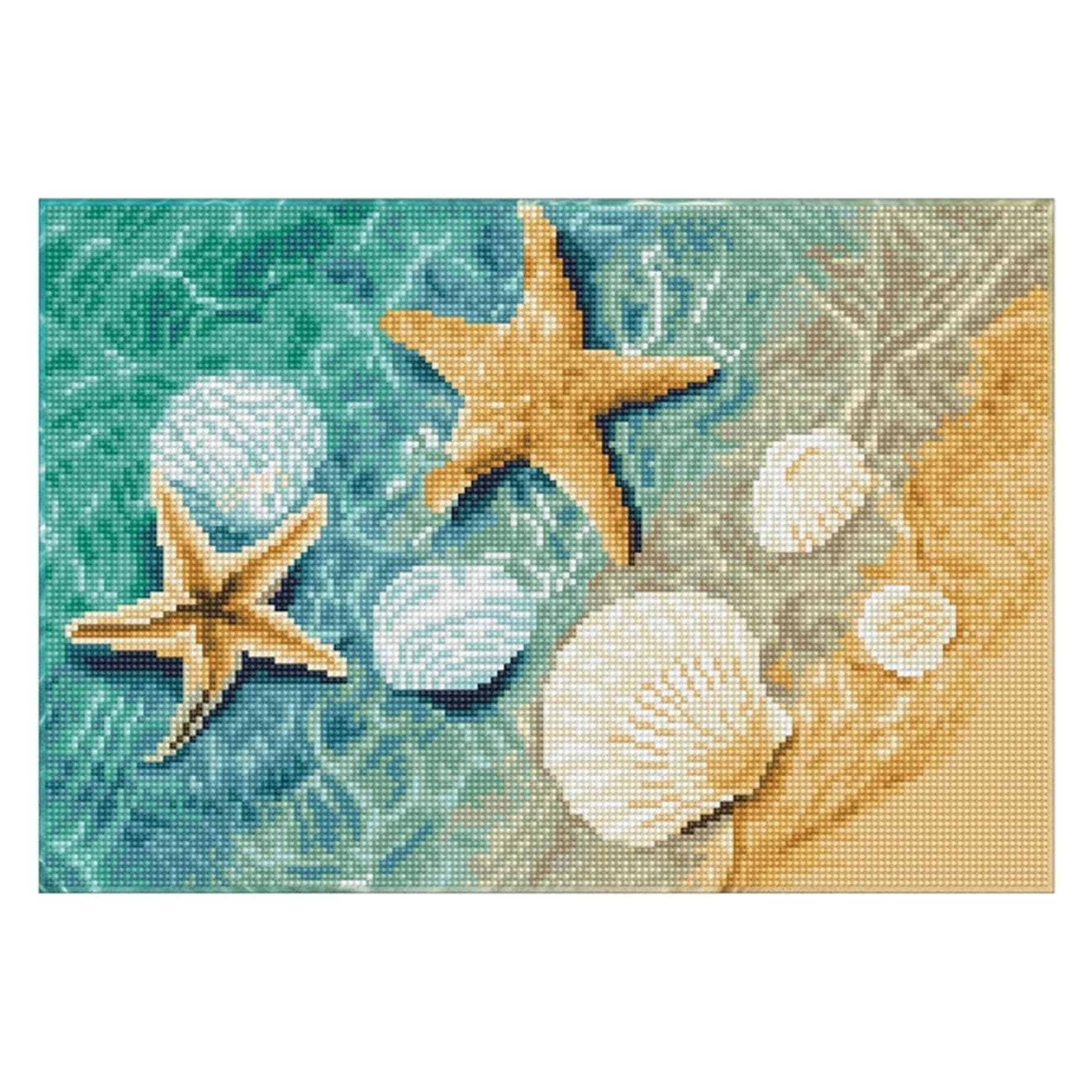 Diamond Dotz Diamond Painting Muscheln und Seesterne